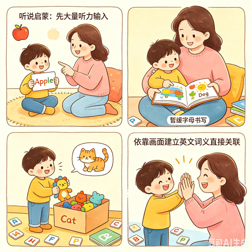 6岁的孩子学英语从什么阶段开始