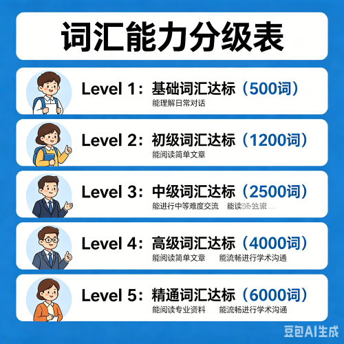 小学英语分几级什么标准