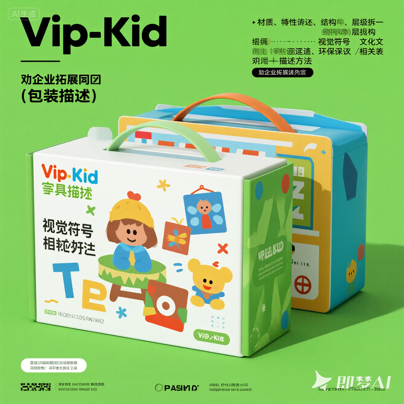 如何在英语中描述商品的包装？