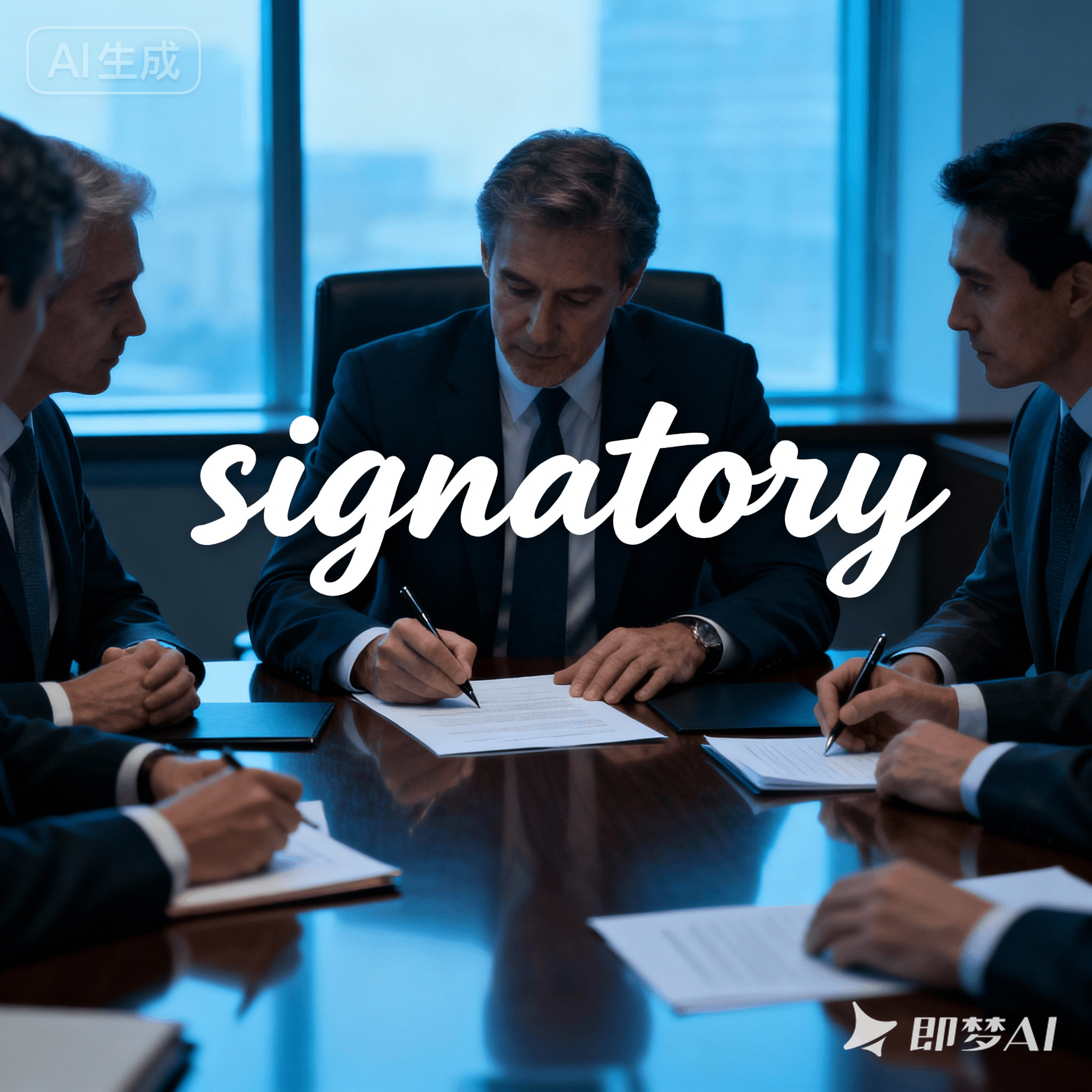 signatory是什么意思_signatory怎么读_音标'sɪɡnətrɪ