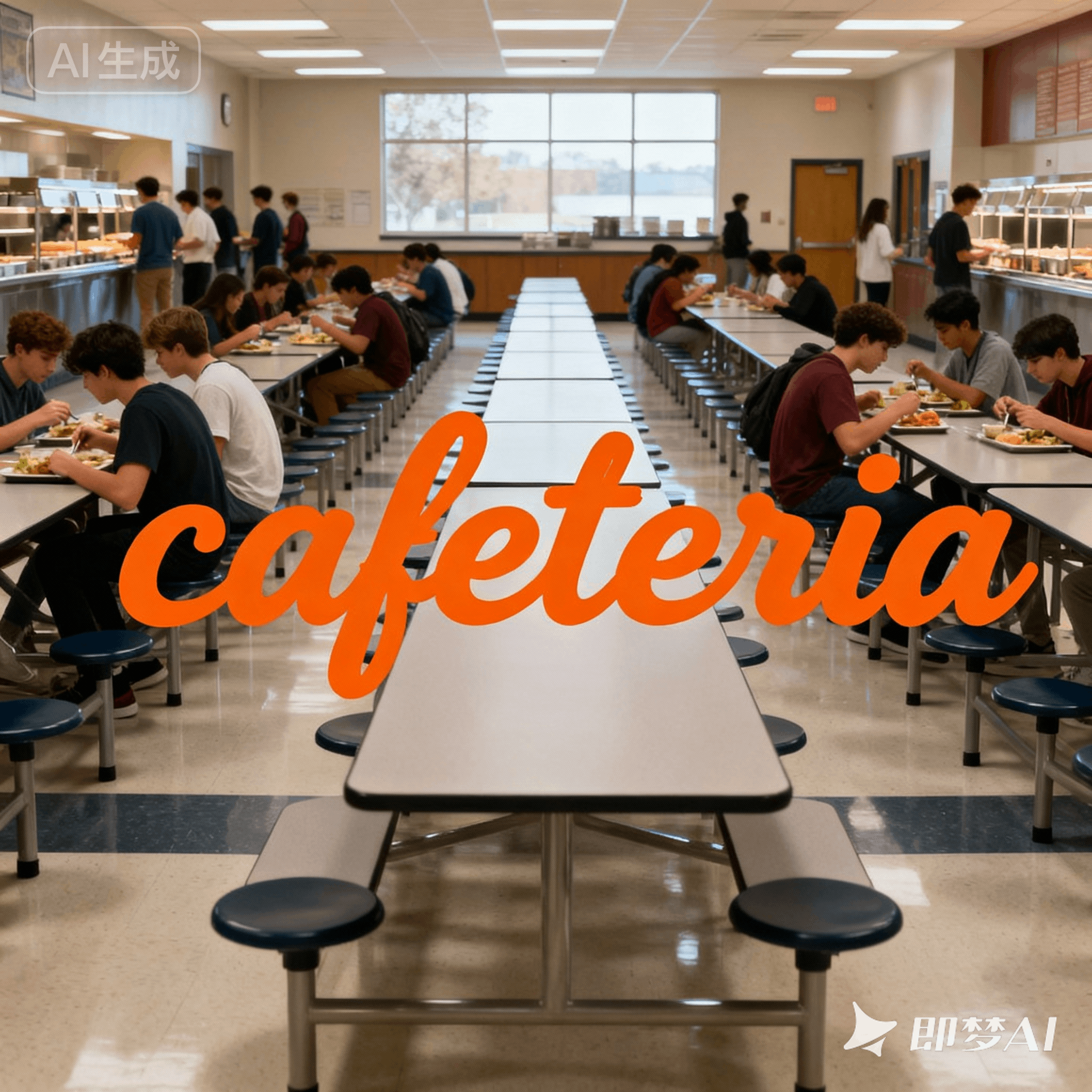 cafeteria是什么意思_cafeteria怎么读_音标ˌkæfəˈtɪərɪə