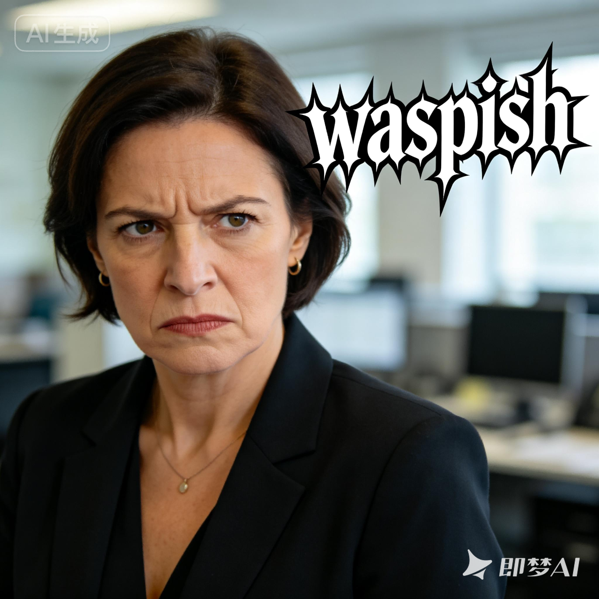 waspish是什么意思_waspish怎么读_音标ˈwɒspɪʃ