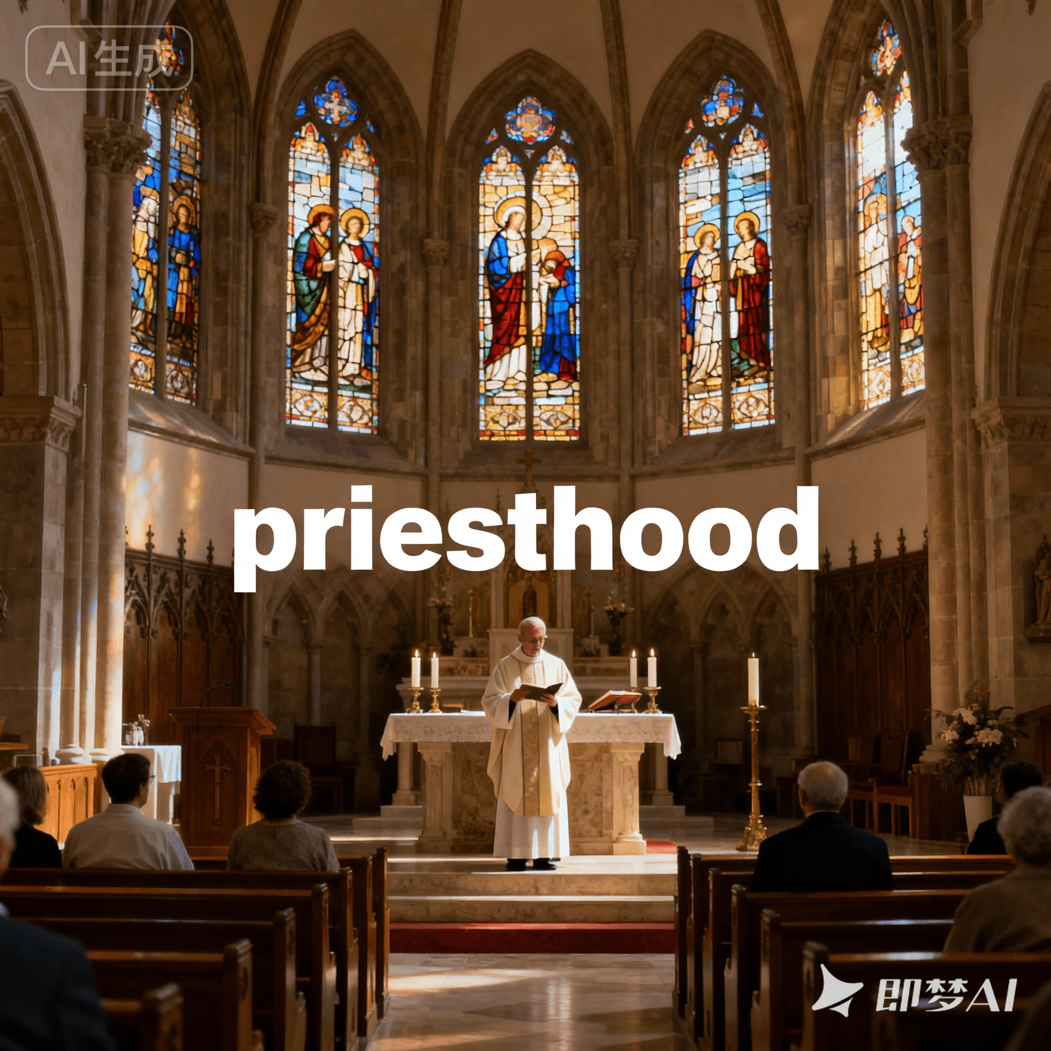 priesthood是什么意思_priesthood怎么读_音标ˈpri-sthʊd