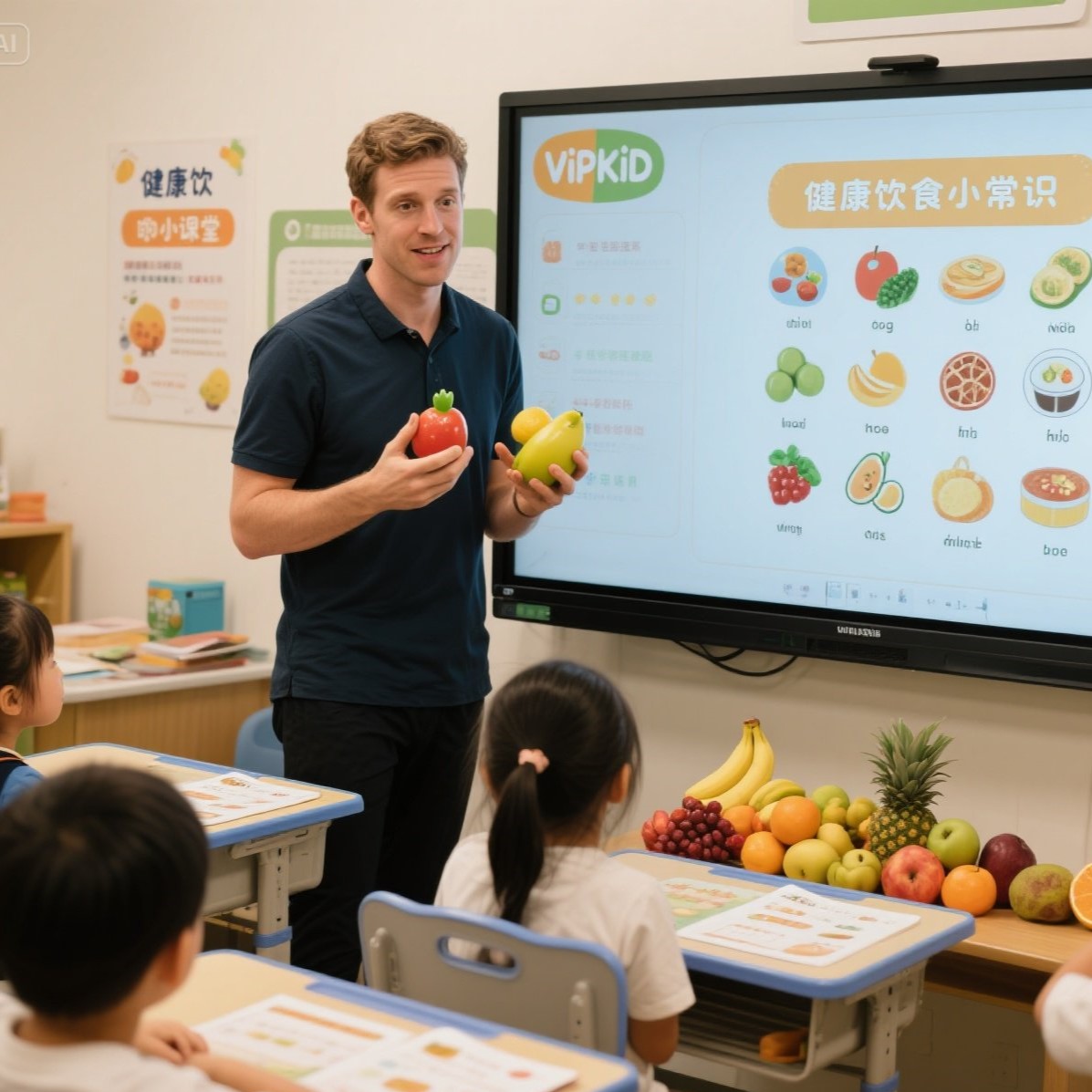 VIPKID 的课程是否提供健康饮食？