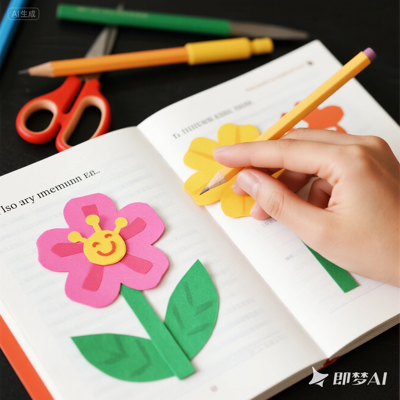 英语手工制作教程：制作花朵？