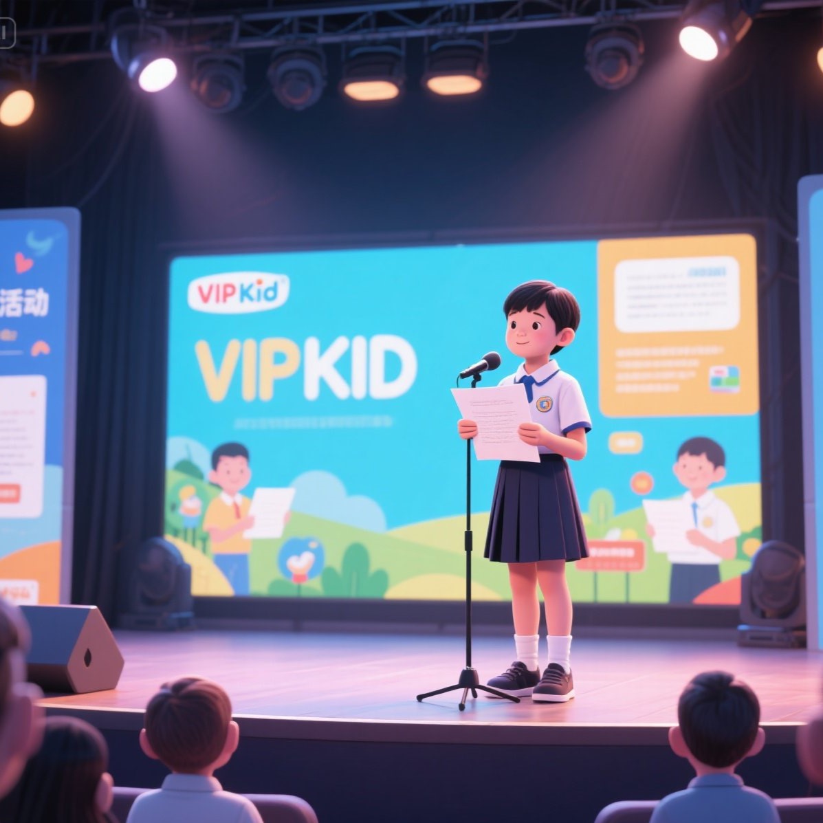 VIPKID 英语课程有哪些学生演讲？