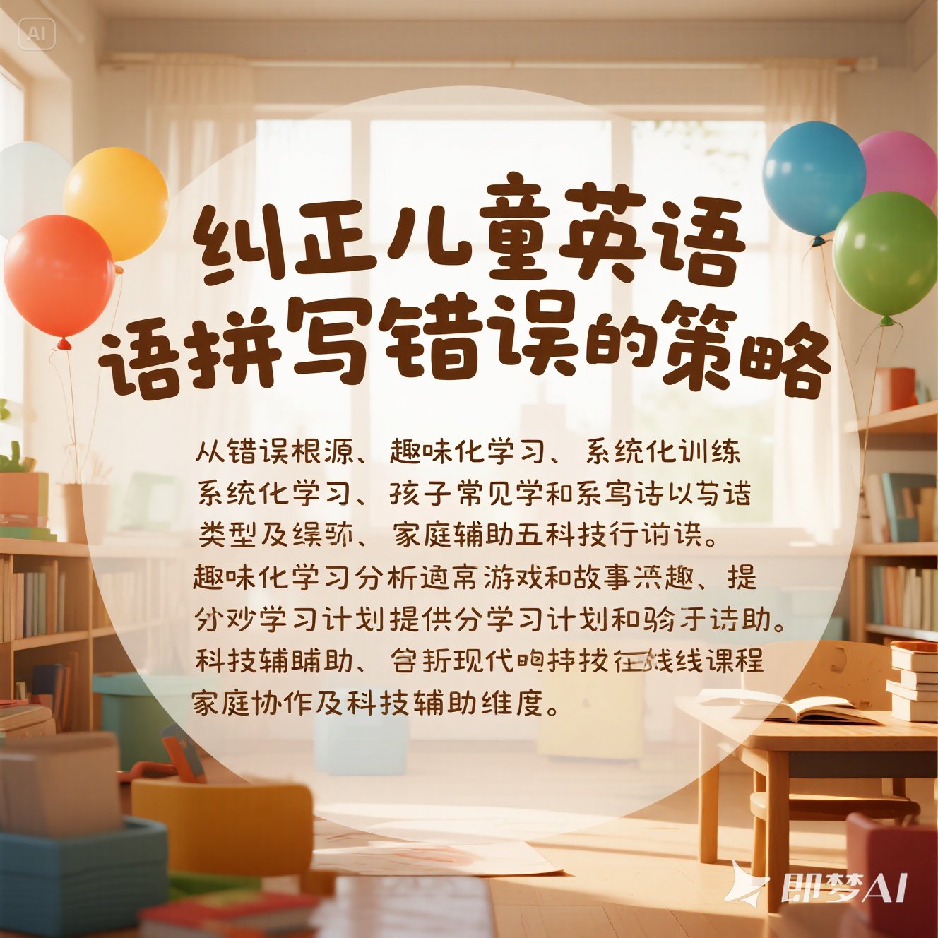 如何纠正孩子的英语拼写错误？