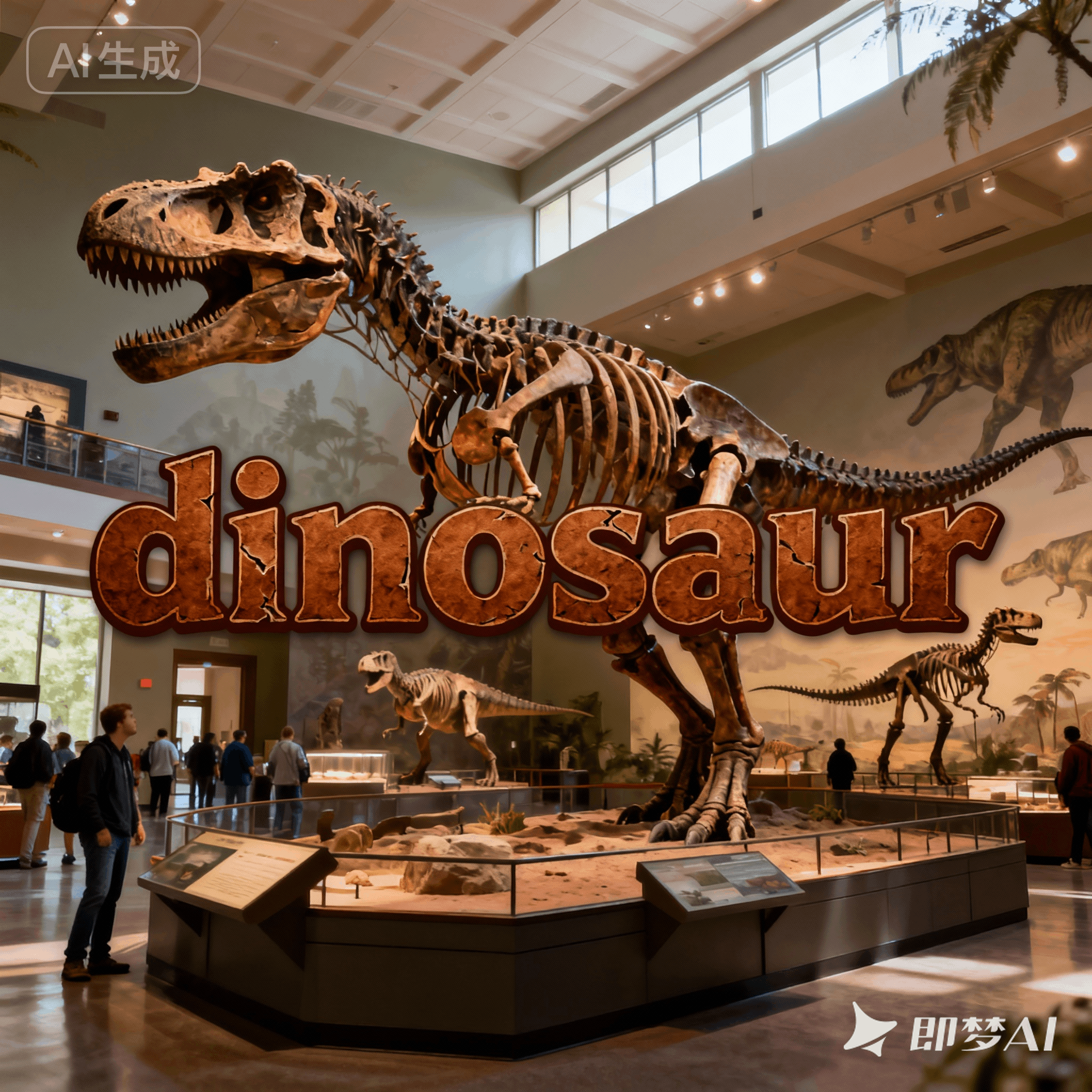 dinosaur是什么意思_dinosaur怎么读_音标'daɪnəsɔ-(r)