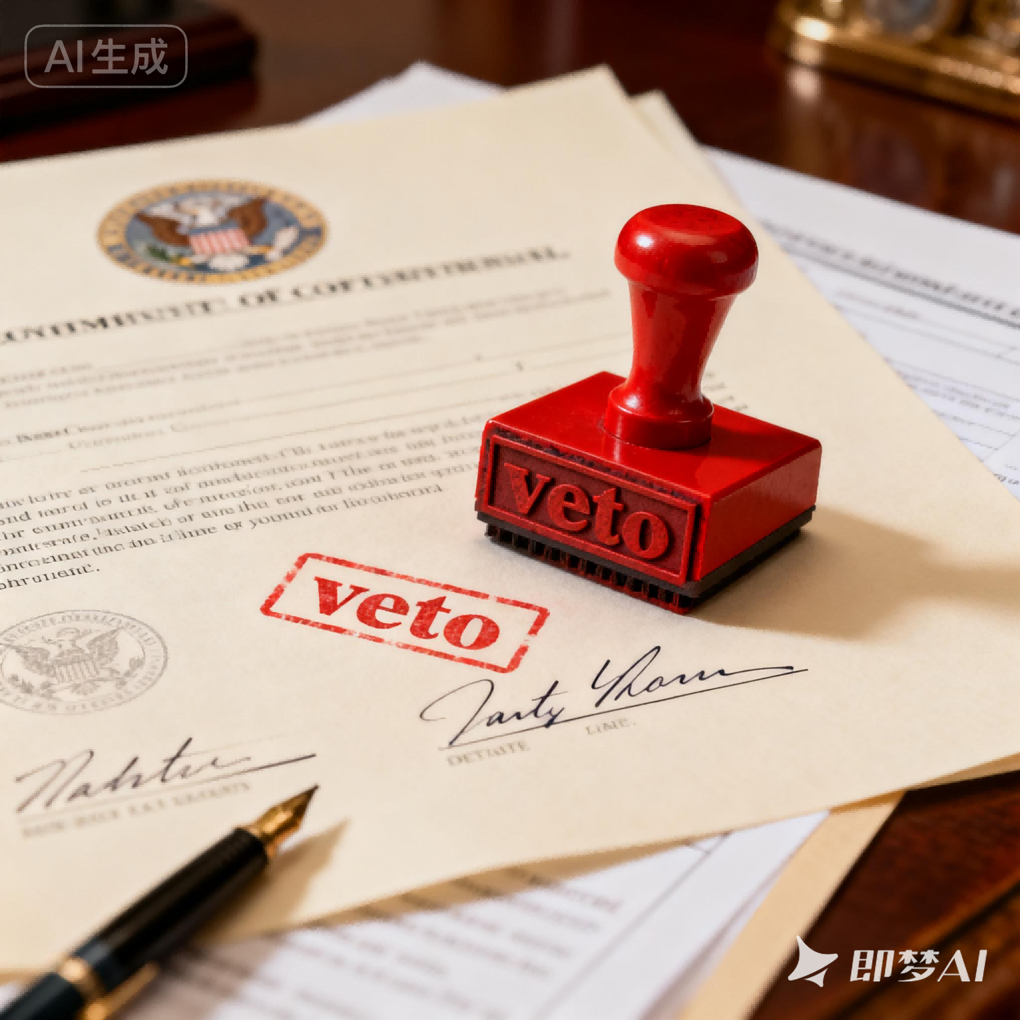 veto是什么意思_veto怎么读_音标ˈvi-təʊ