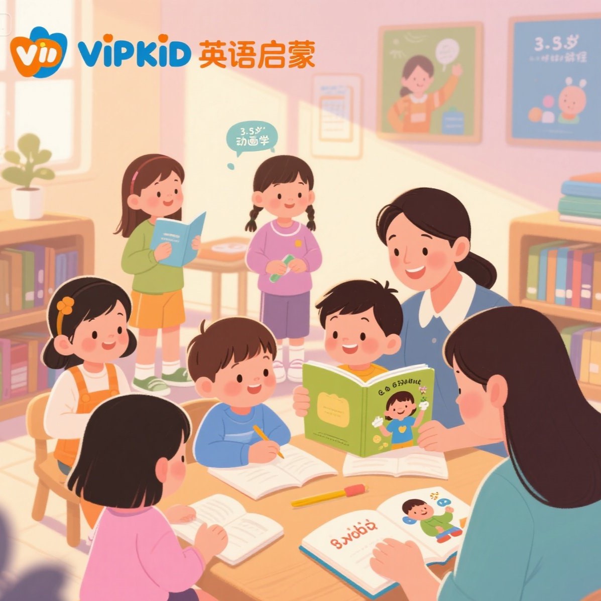 VIPKID 适合多大孩子的英语启蒙？