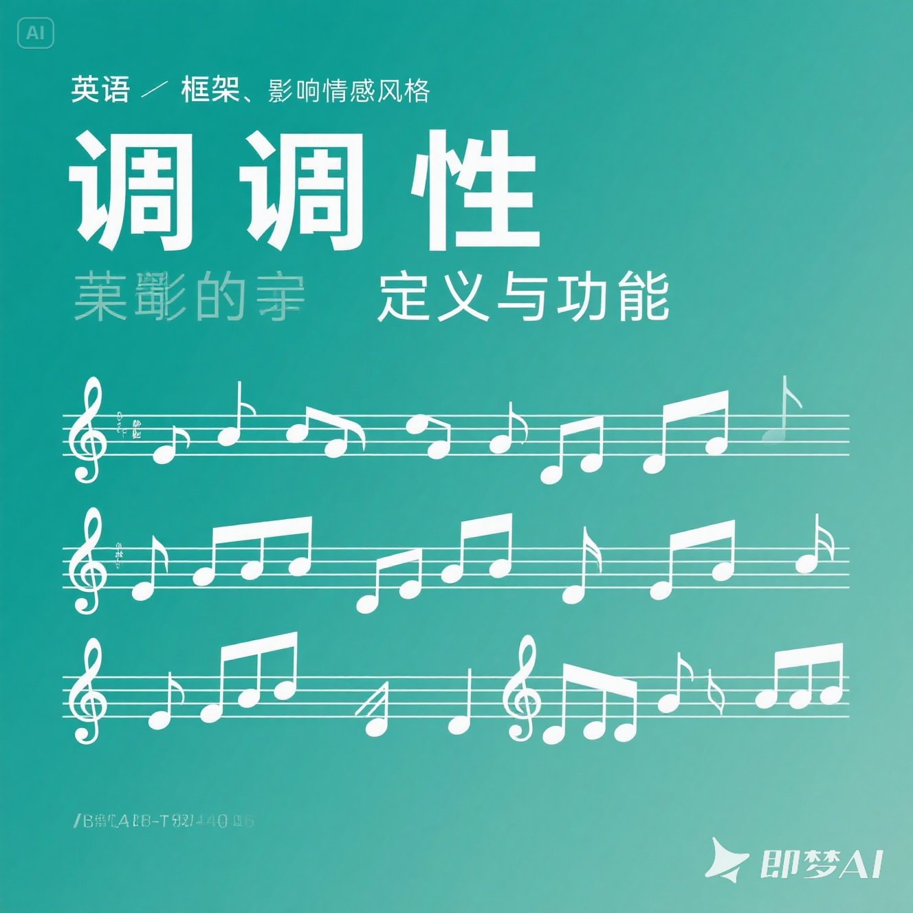 英语乐理中的调性是什么意思