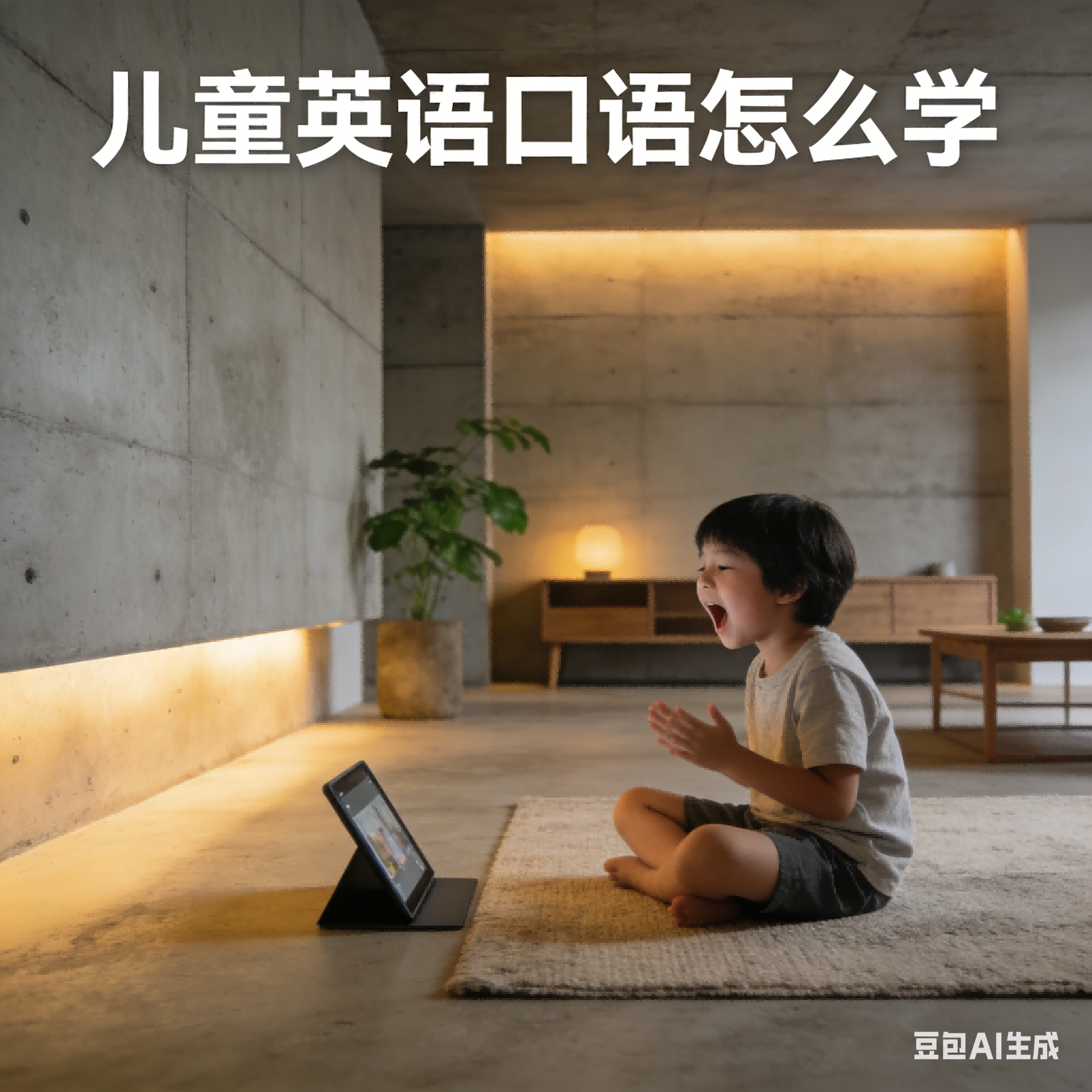 儿童英语口语怎么学