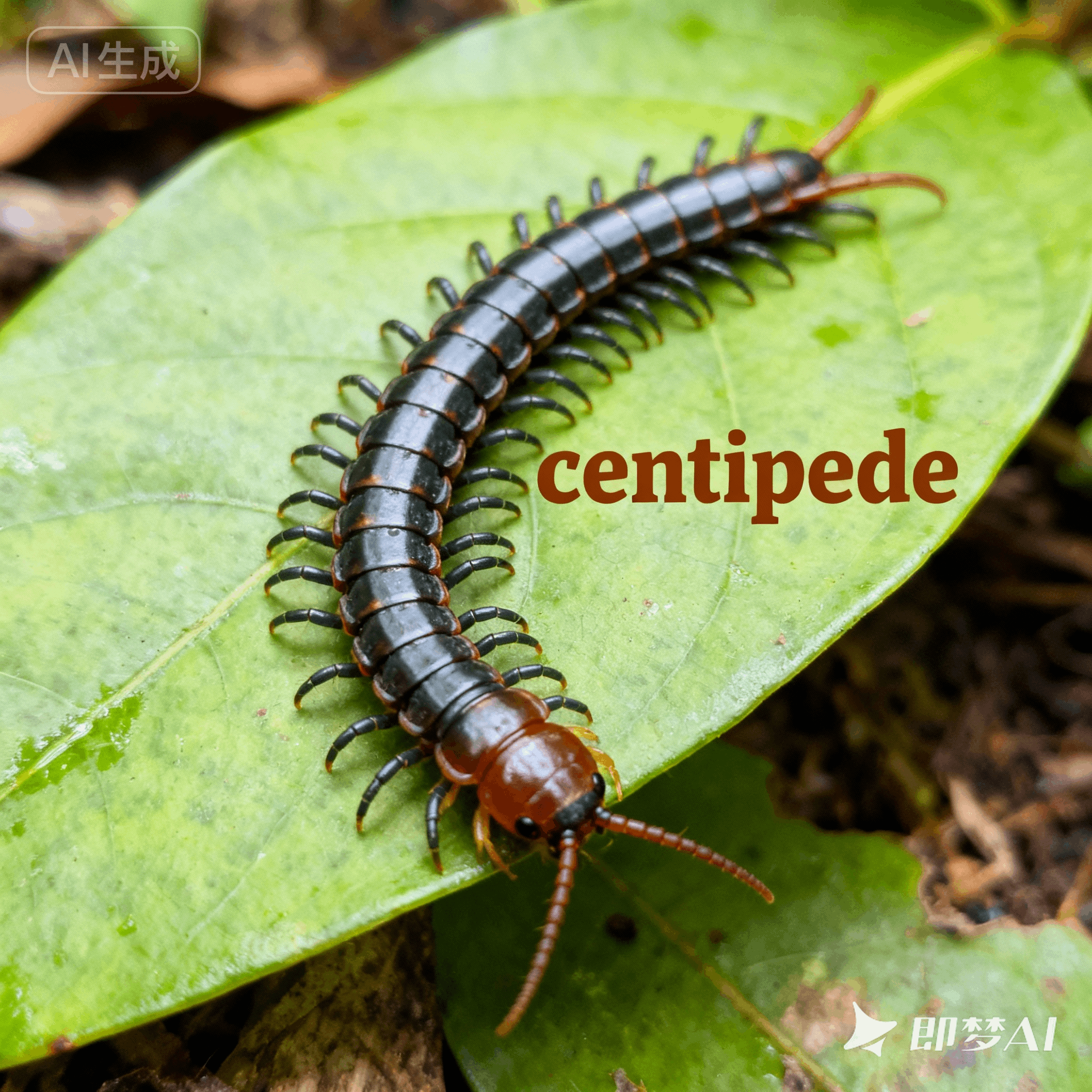 centipede是什么意思_centipede怎么读_音标ˈsentɪpi-d