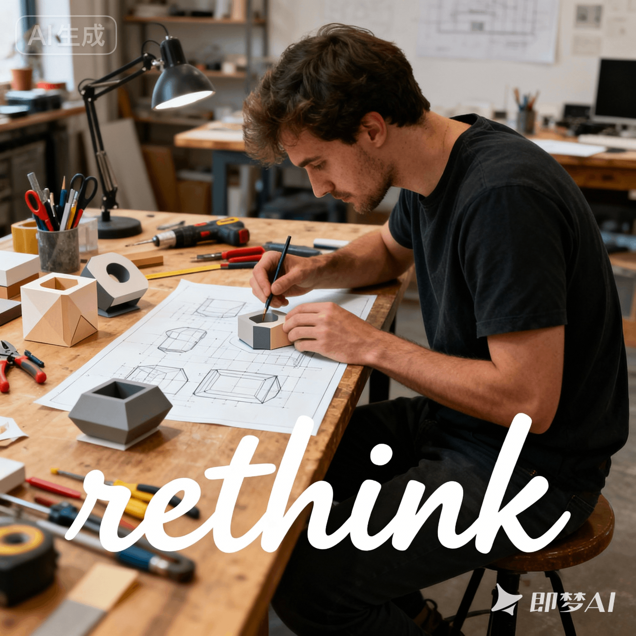 rethink是什么意思_rethink怎么读_音标ˌri-'θɪŋk