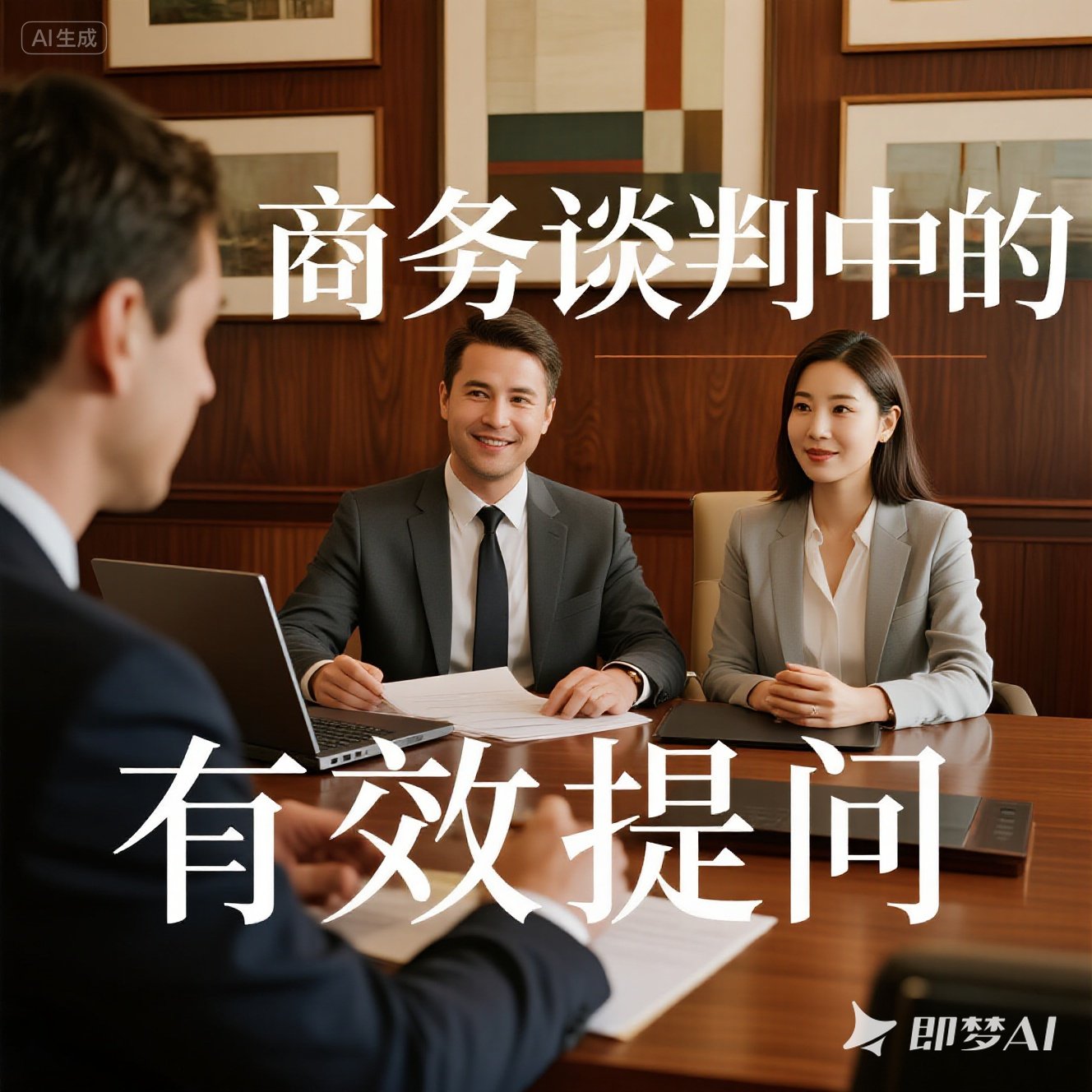 英语商务谈判中如何有效地提？