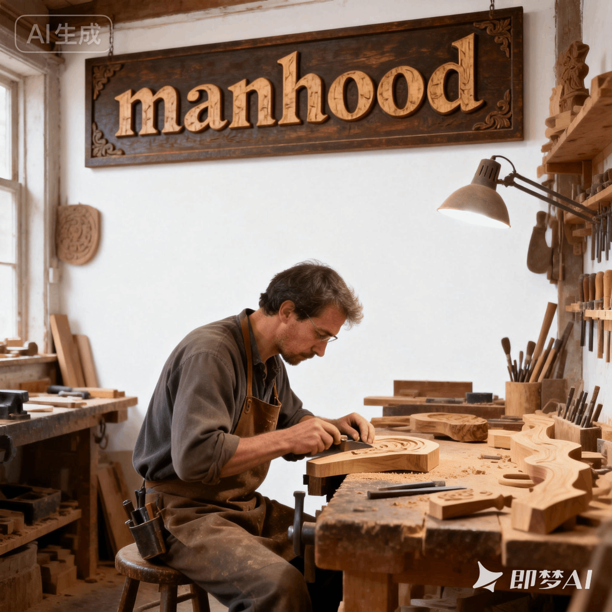 manhood是什么意思_manhood怎么读_音标ˈmænhʊd