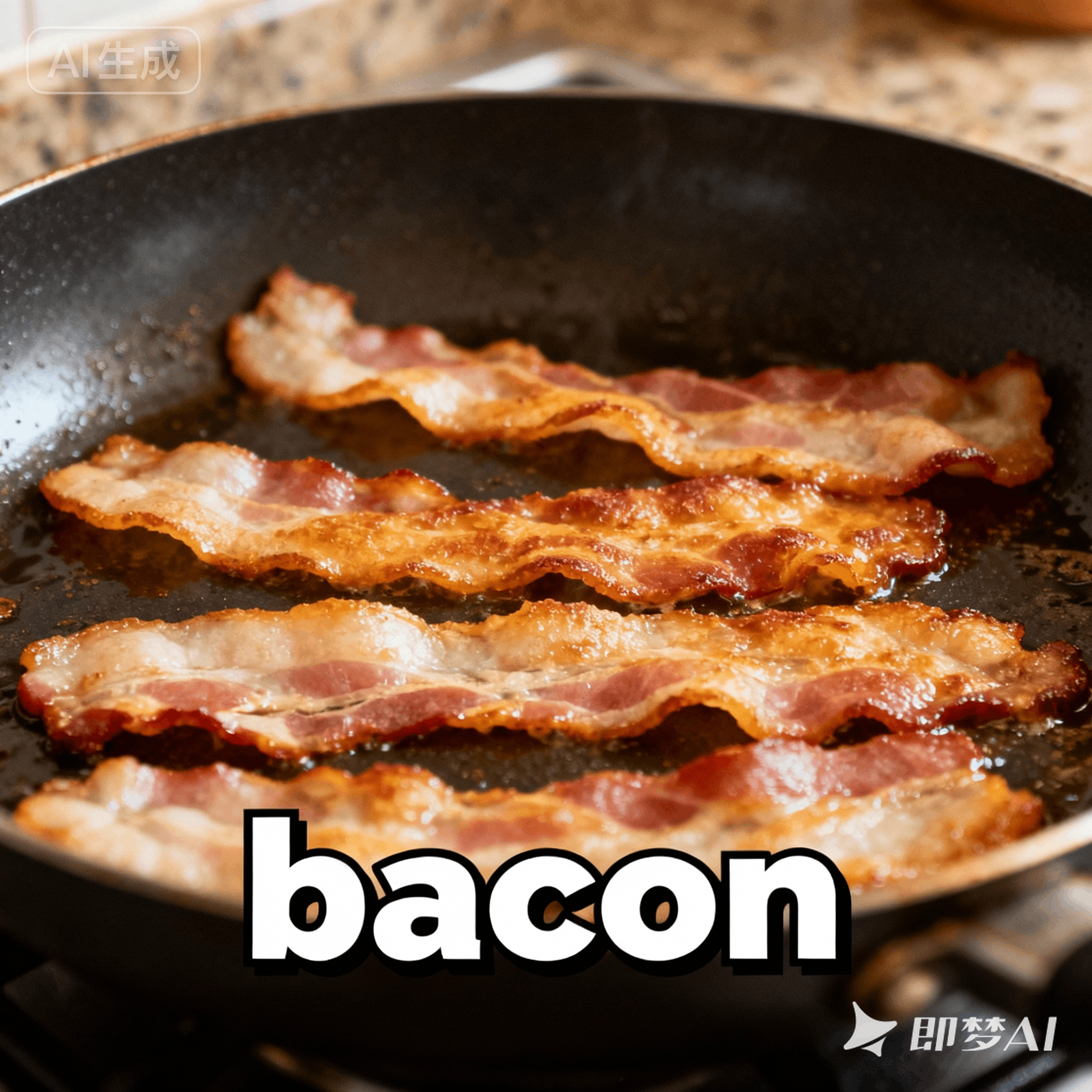 bacon是什么意思_bacon怎么读_音标'beɪkən