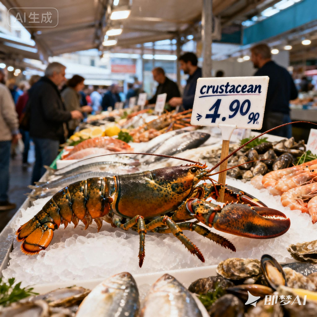 crustacean是什么意思_crustacean怎么读_音标krʌ'steɪʃn