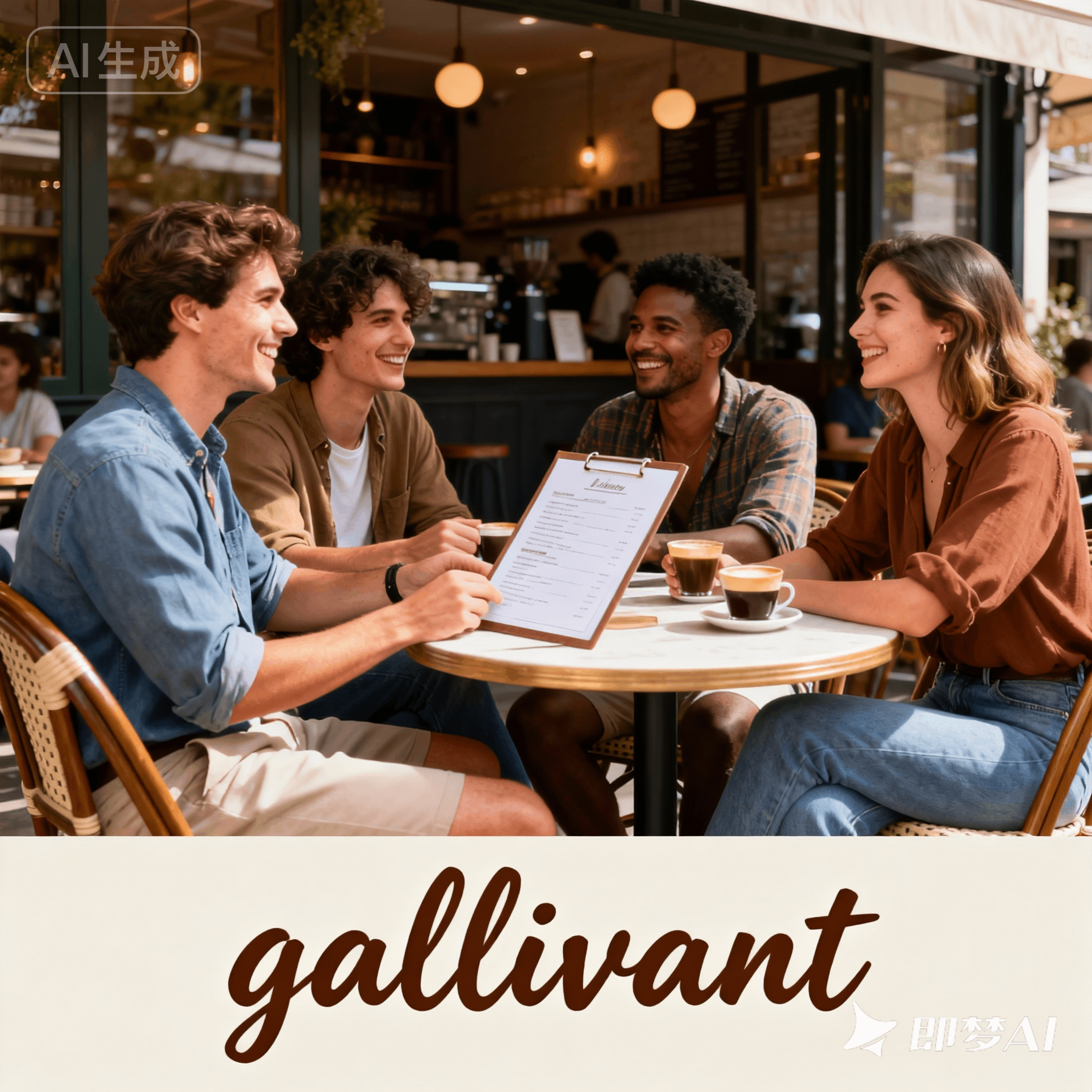 gallivant是什么意思_gallivant怎么读_音标'ɡælɪvænt