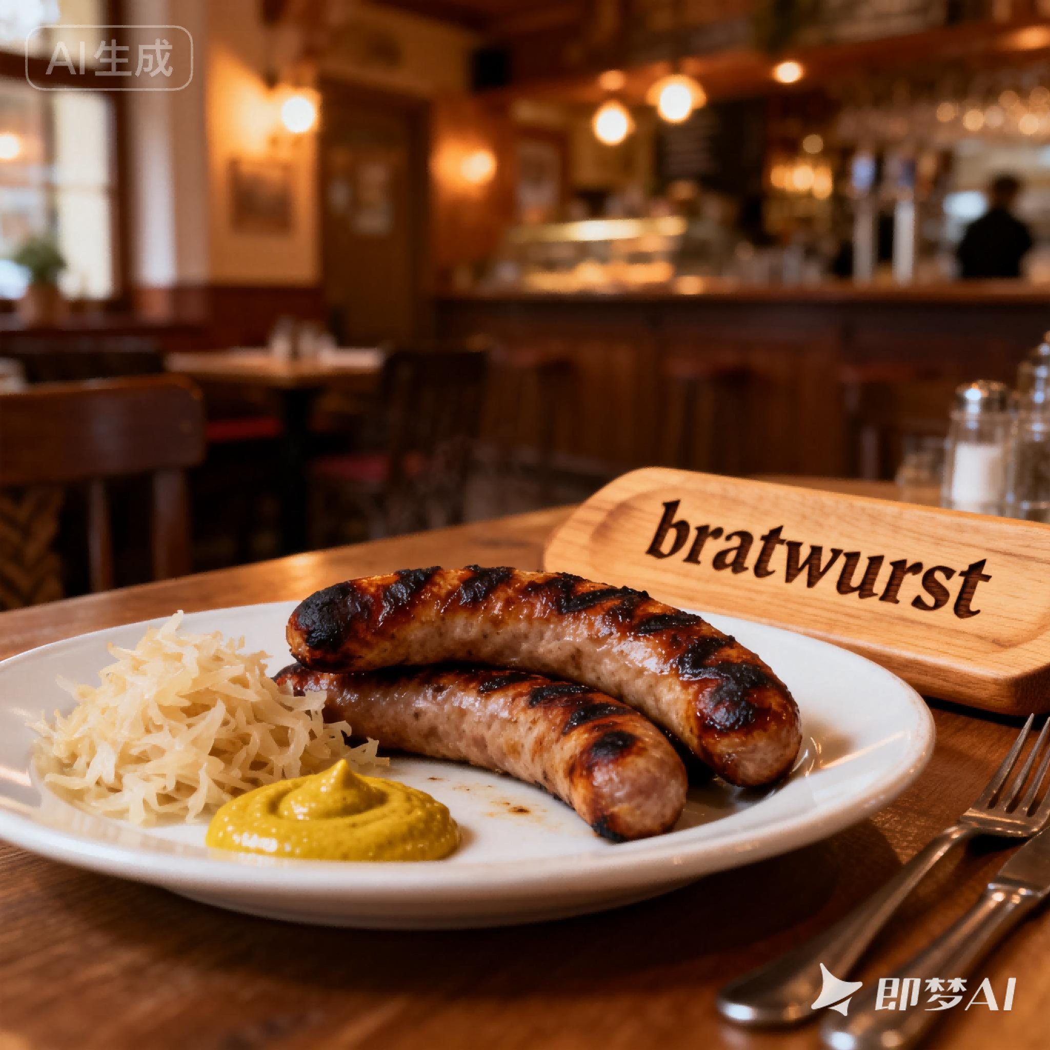 bratwurst是什么意思_bratwurst怎么读_音标'brætwɜ-rst