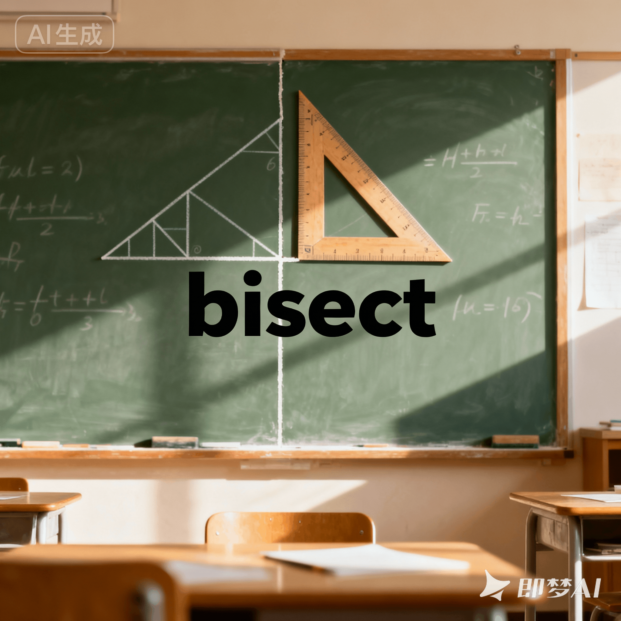 bisect是什么意思_bisect怎么读_音标baɪ'sekt