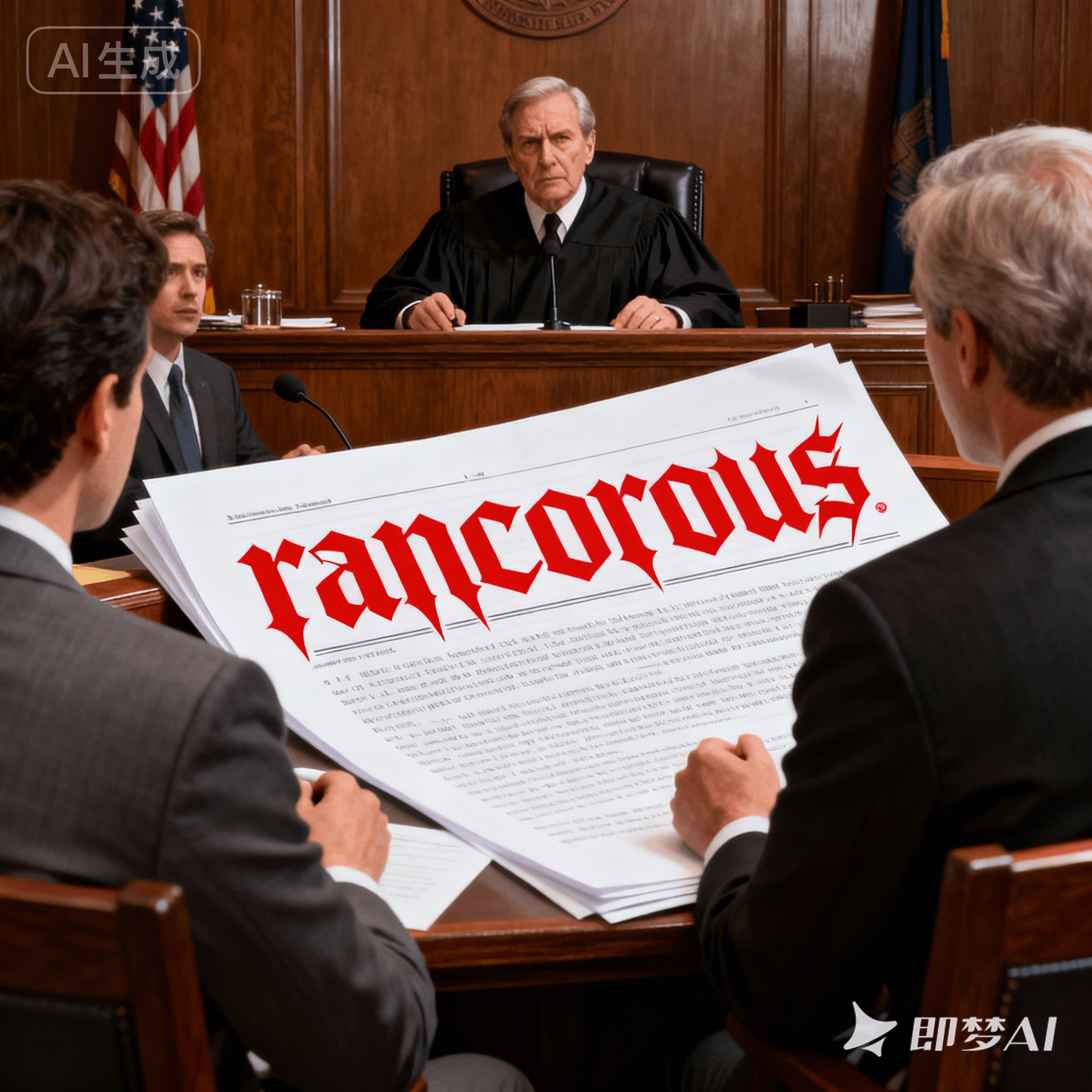 rancorous是什么意思_rancorous怎么读_音标'ræŋkərəs