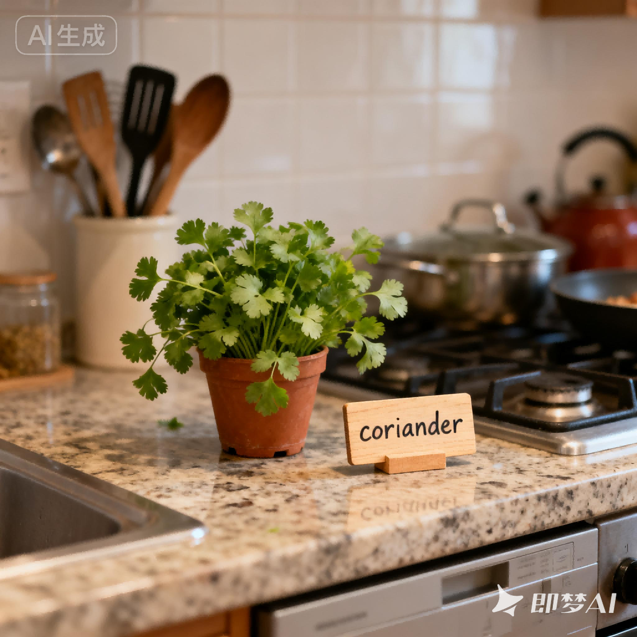 coriander是什么意思_coriander怎么读_音标ˌkɒrɪˈændə(r)