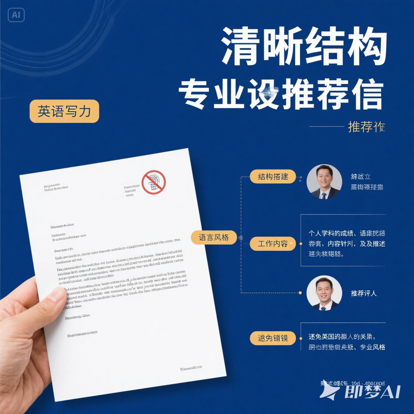 英语推荐信写作：如何通过提？
