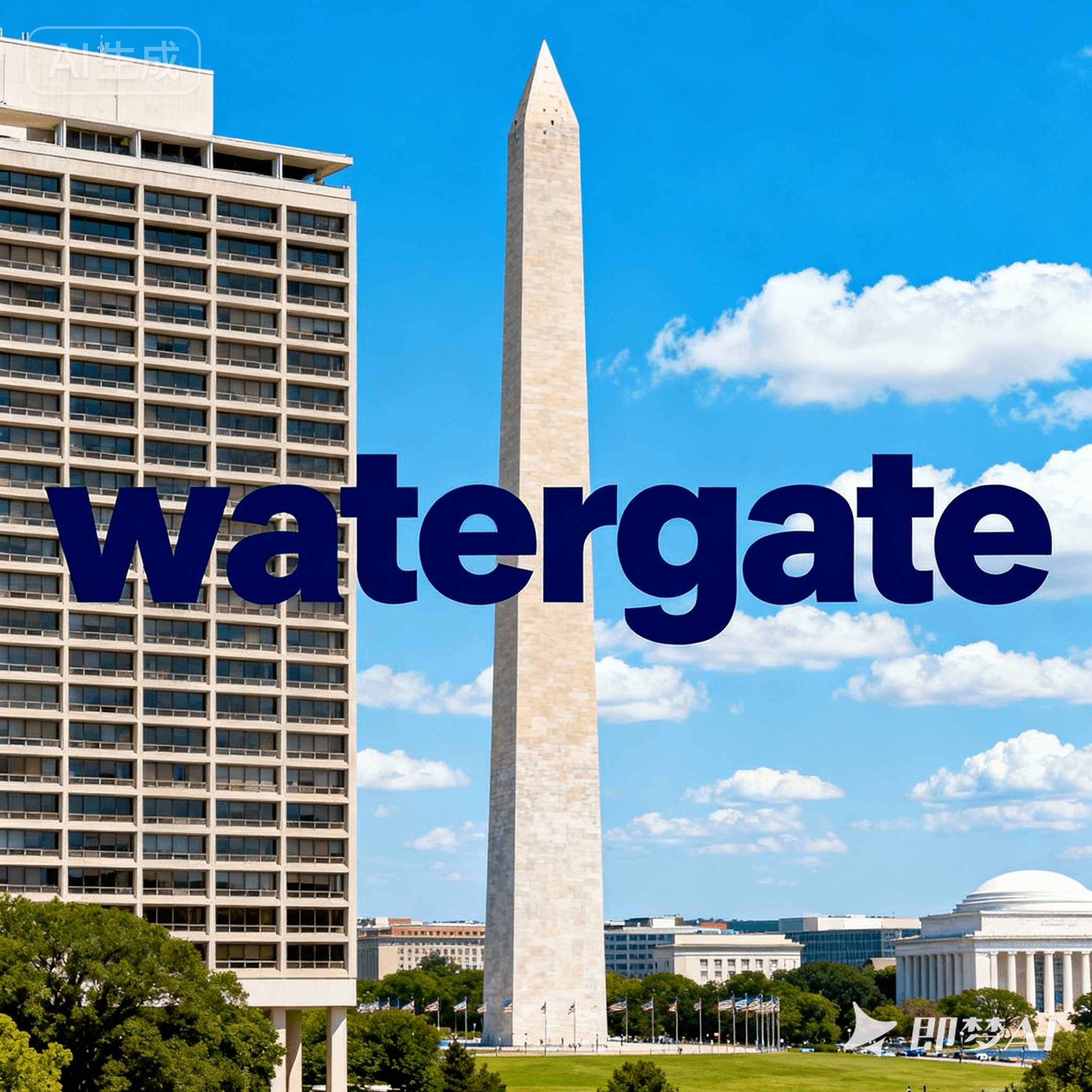 watergate是什么意思_watergate怎么读_音标ˈwɒtəɡeɪt