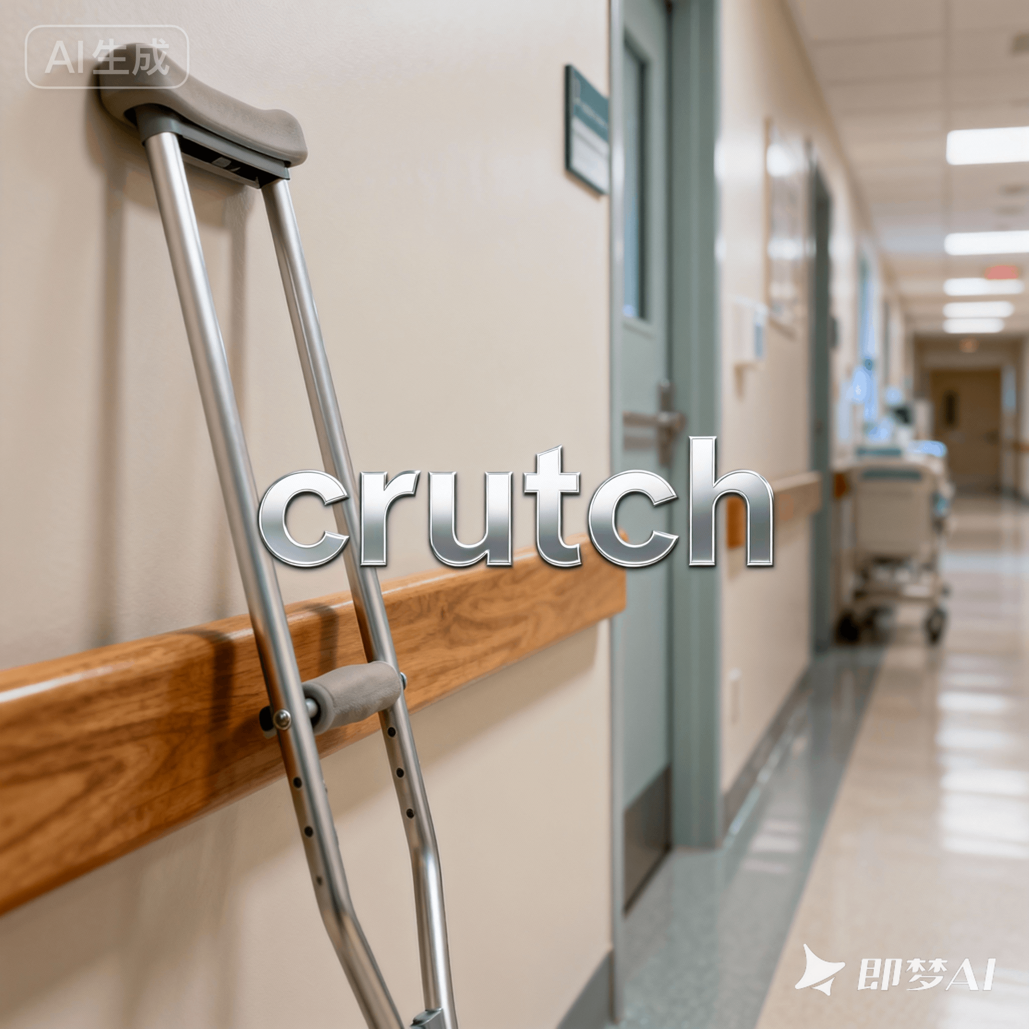 crutch是什么意思_crutch怎么读_音标krʌtʃ