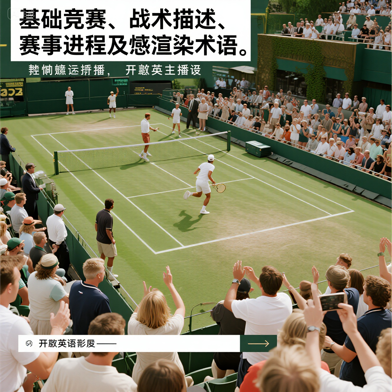 英语体育解说术语有哪些常见？