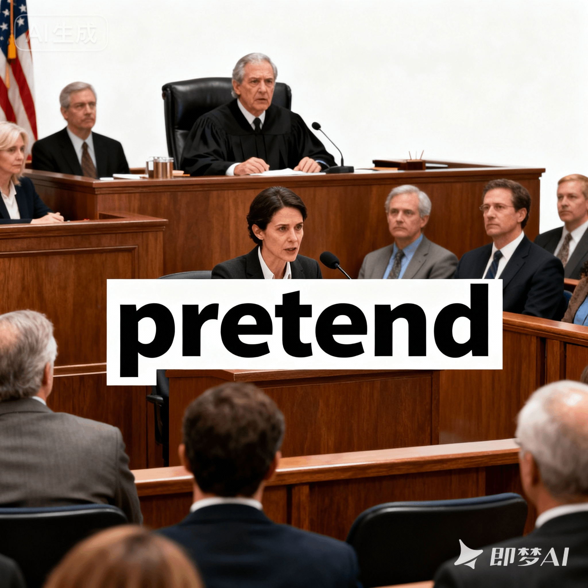 pretend是什么意思_pretend怎么读_音标prɪˈtend