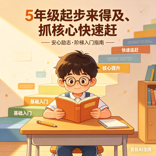 孩子没学过英语,但都5年级了怎么办