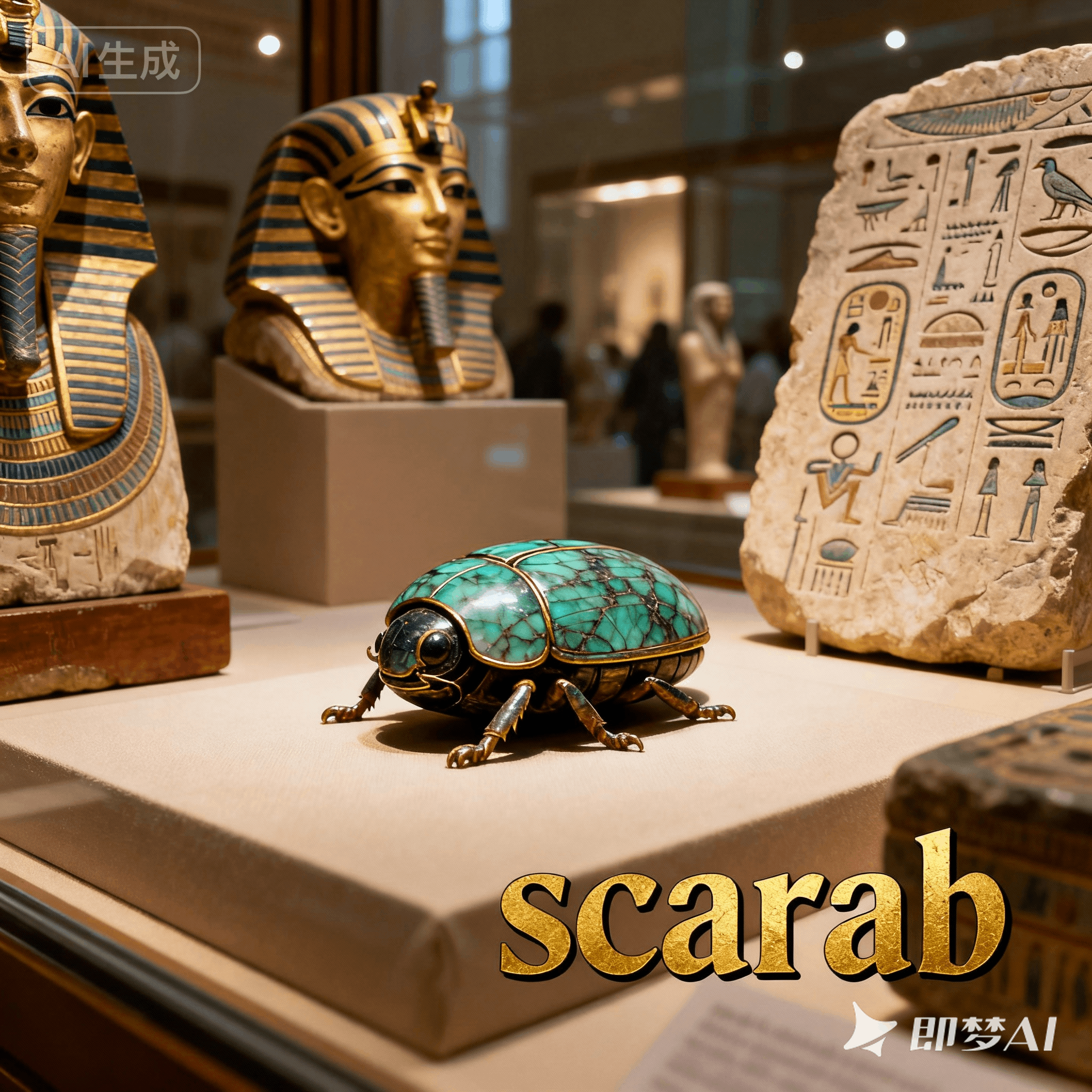 scarab是什么意思_scarab怎么读_音标ˈskærəb