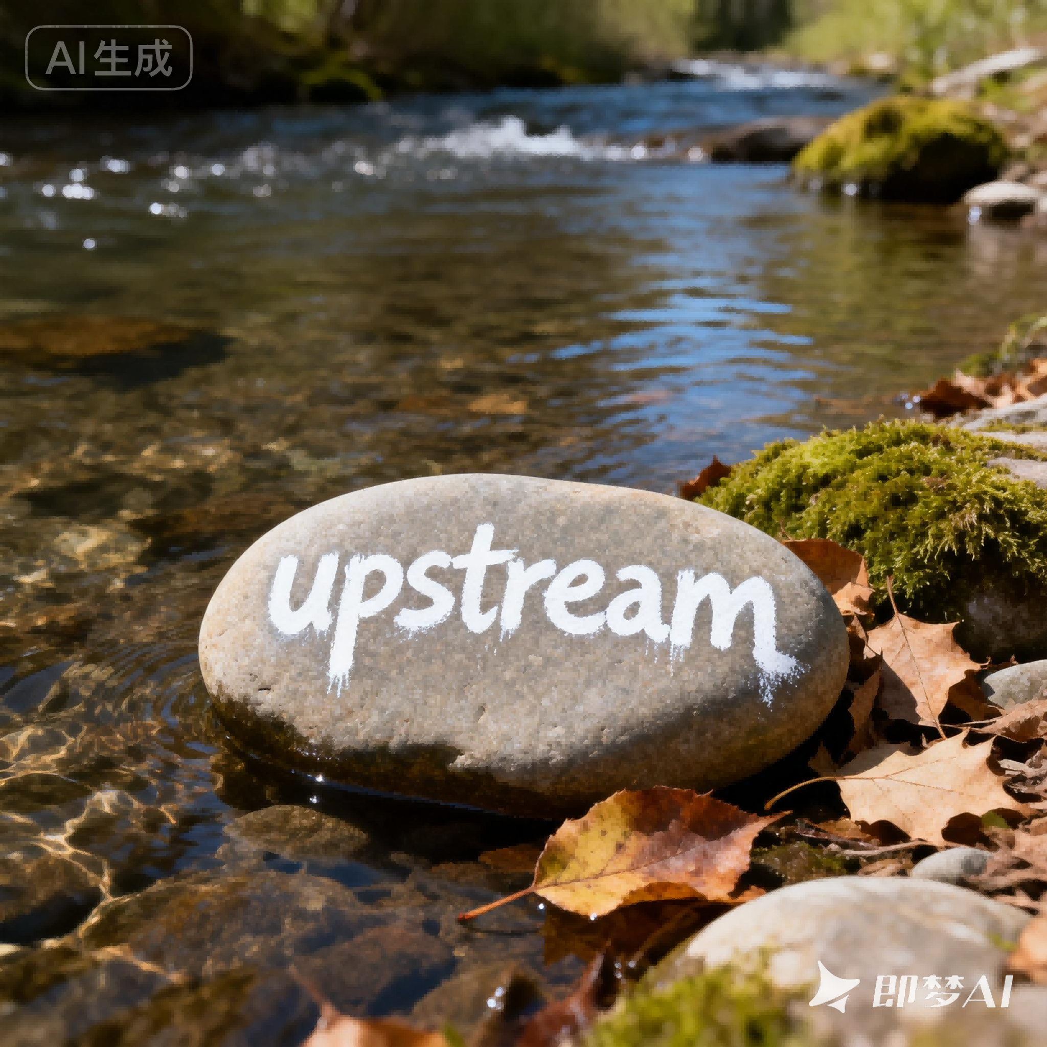 upstream是什么意思_upstream怎么读_音标ˌʌpˈstri-m