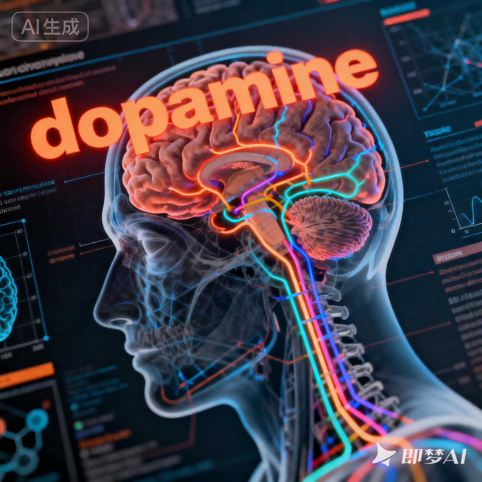 dopamine是什么意思_dopamine怎么读_音标'dəʊpəmi-n