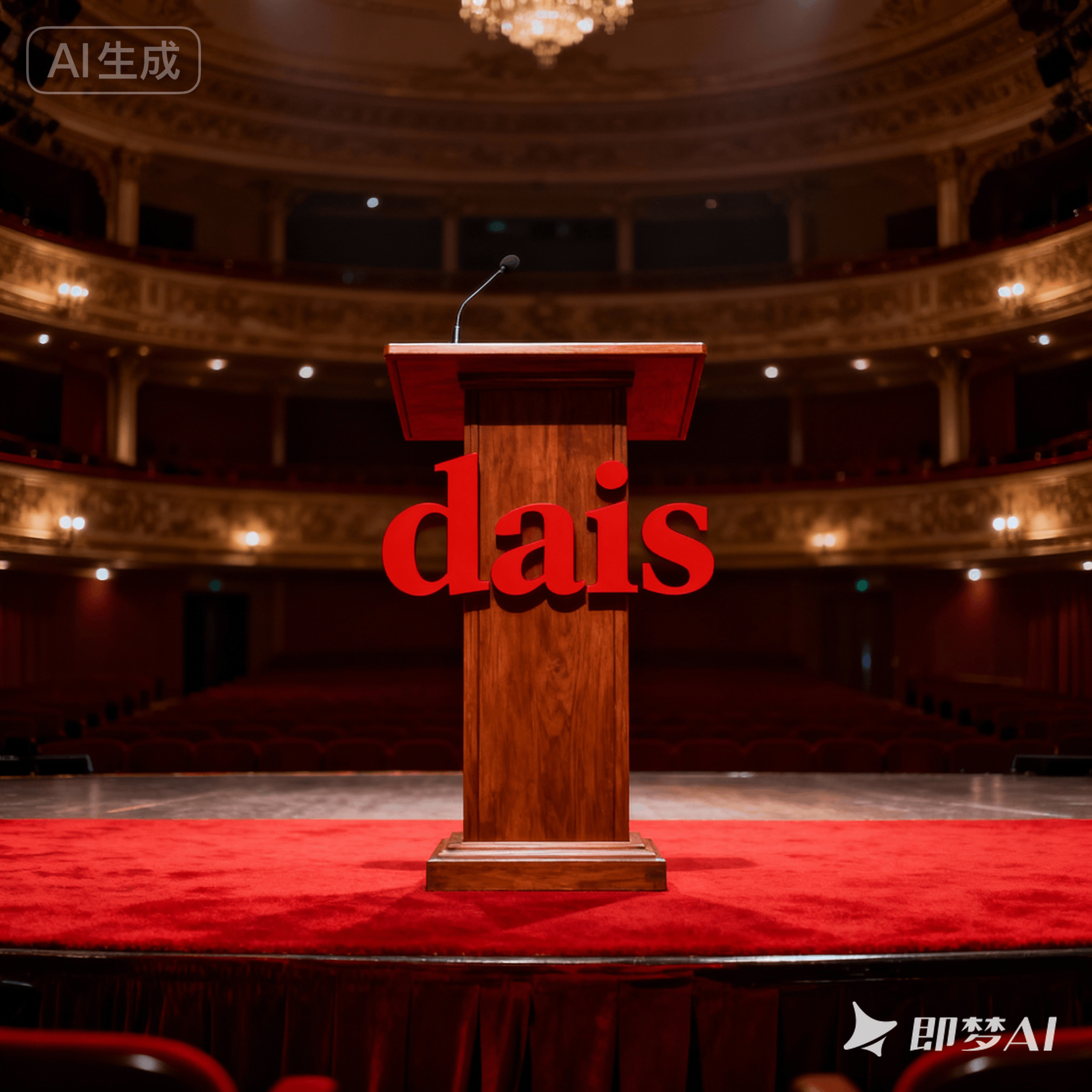 dais是什么意思_dais怎么读_音标'deɪɪs