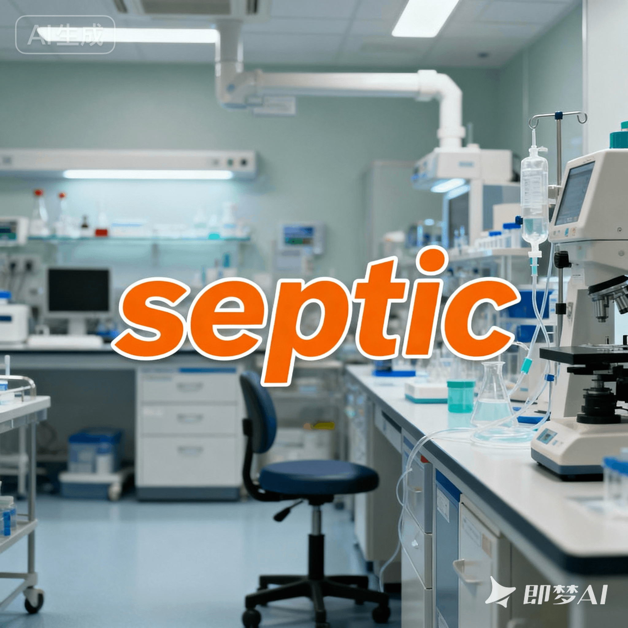 septic是什么意思_septic怎么读_音标ˈseptɪk