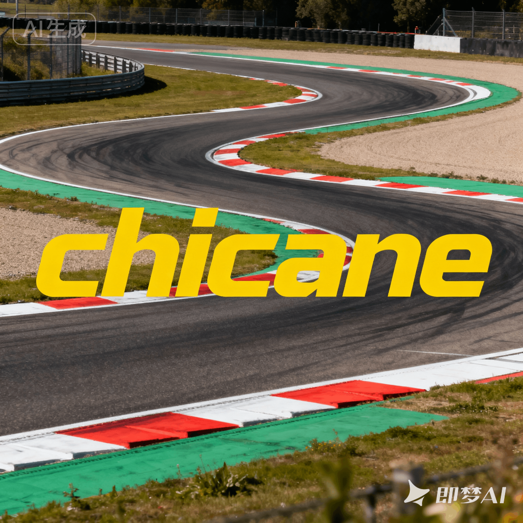 chicane是什么意思_chicane怎么读_音标ʃɪ'keɪn