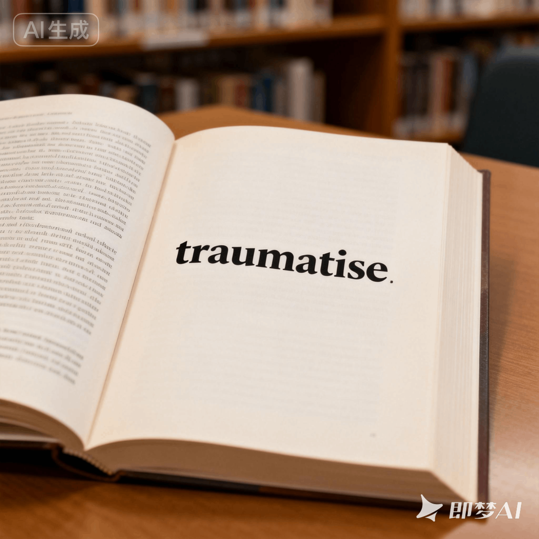 traumatise是什么意思_traumatise怎么读_音标'trɒmeˌtaɪz