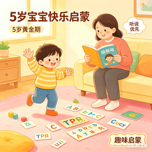 五岁孩子英语启蒙