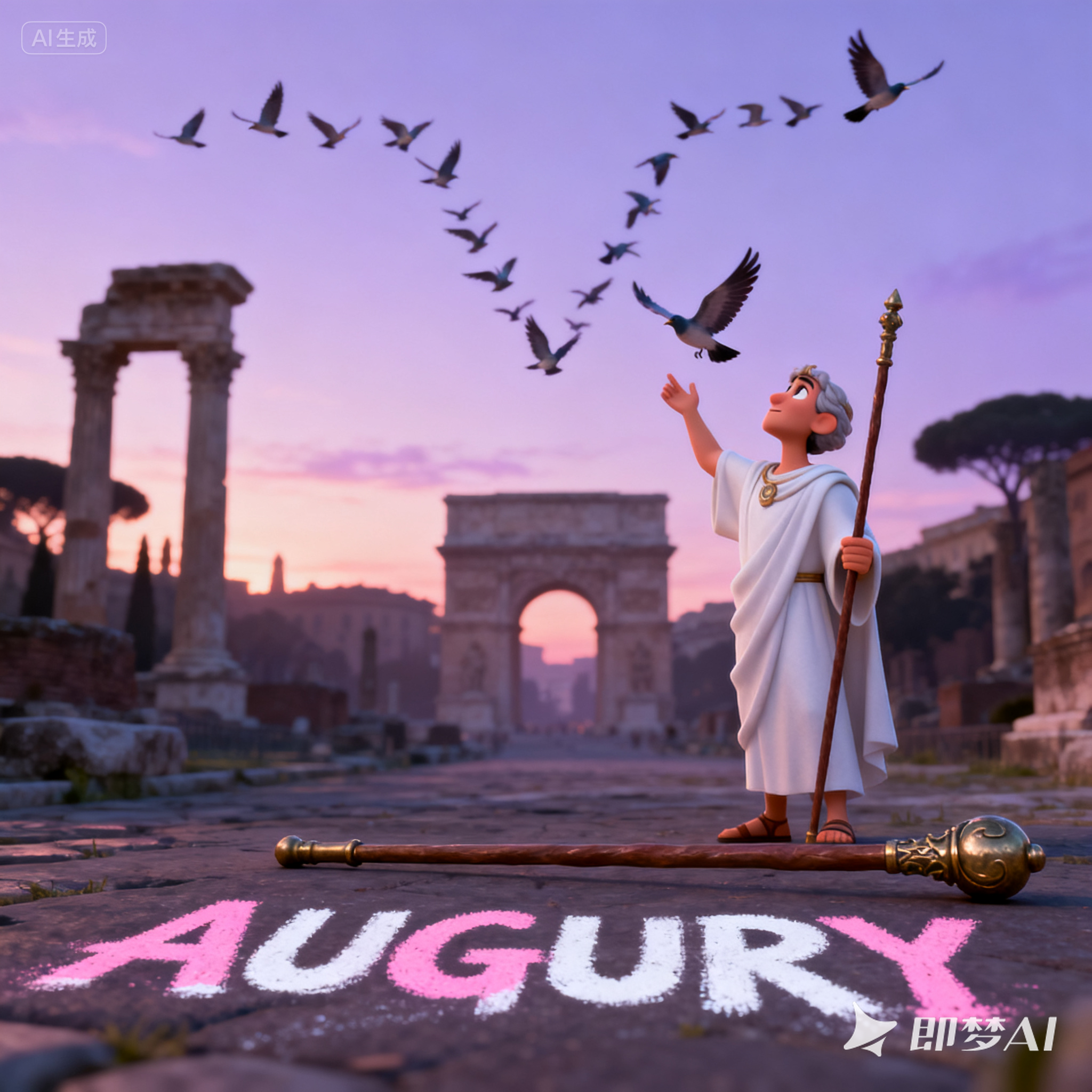 augury是什么意思_augury怎么读_音标'ɔ-ɡjʊrɪ