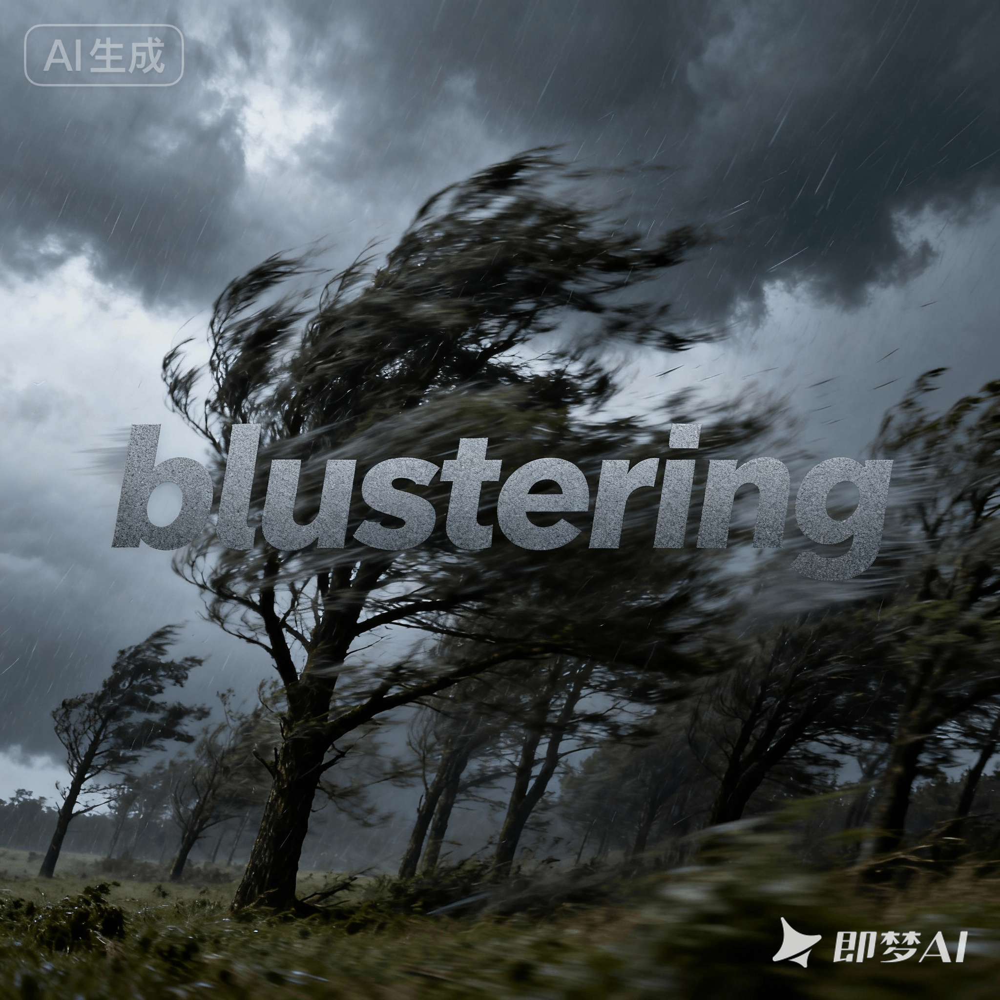 blustering是什么意思_blustering怎么读_音标'blʌstərɪŋ