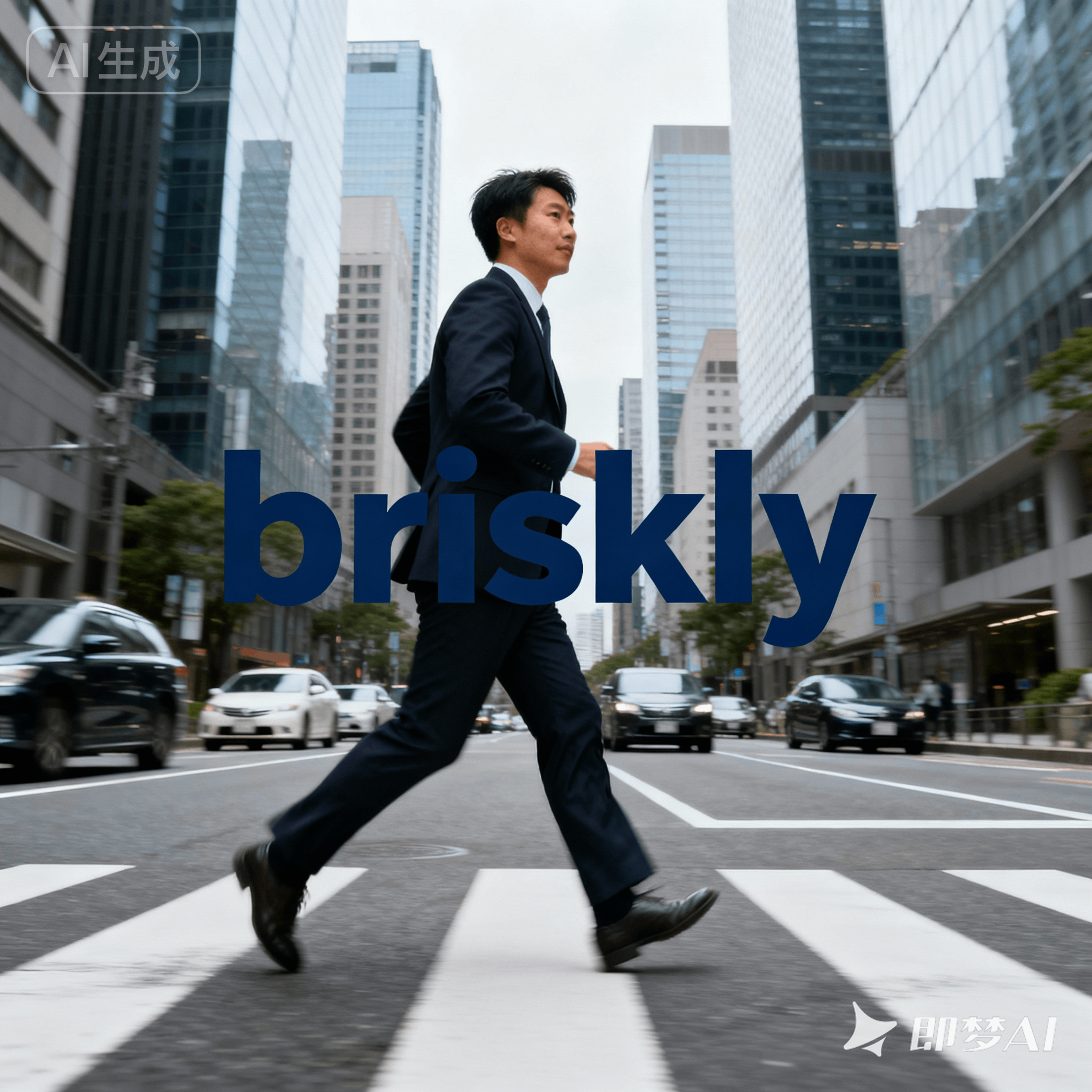 briskly是什么意思_briskly怎么读_音标'brɪsklɪ