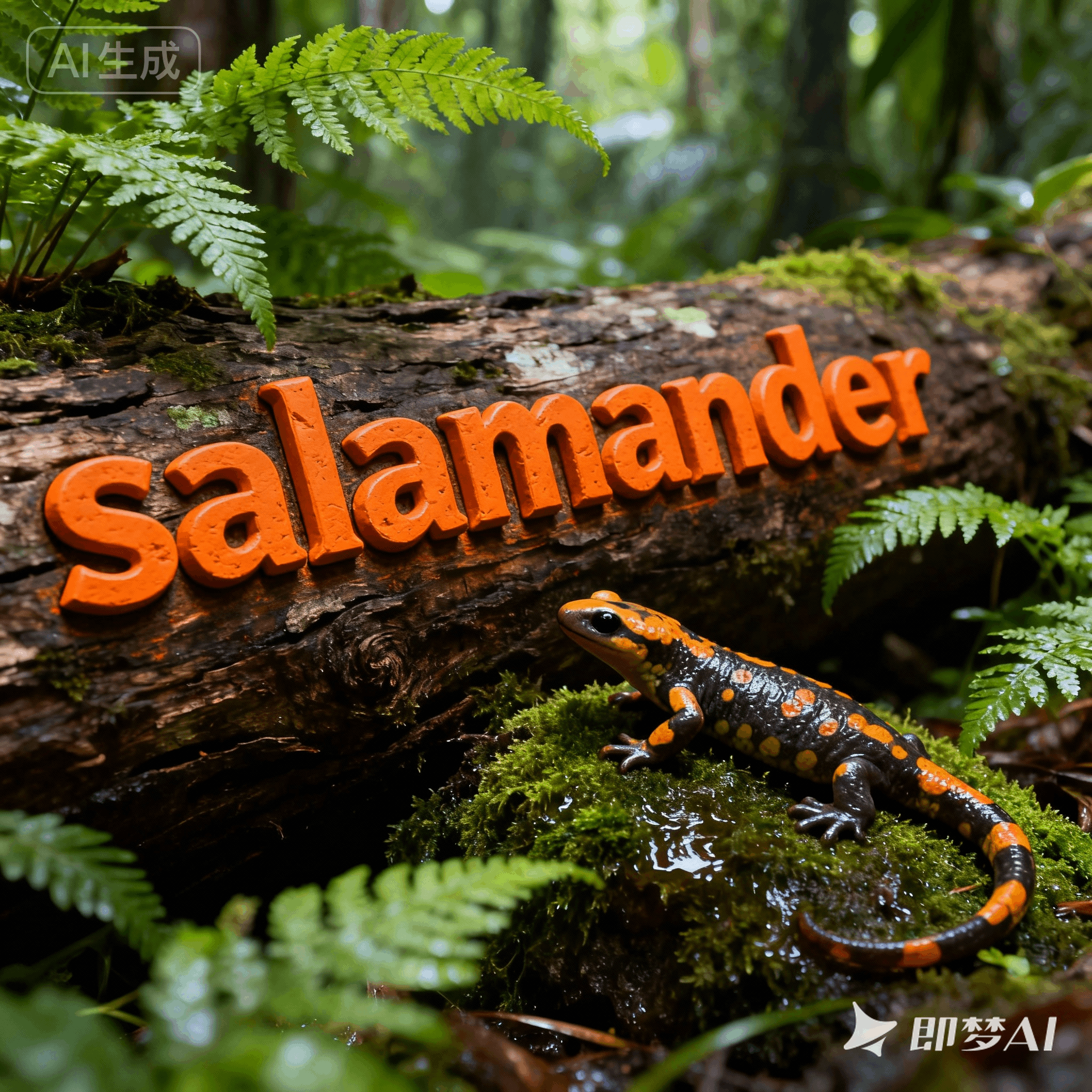 salamander是什么意思_salamander怎么读_音标ˈsæləmændə(r)