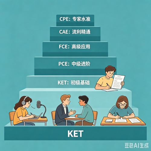 英语考级一共有几个等级KET