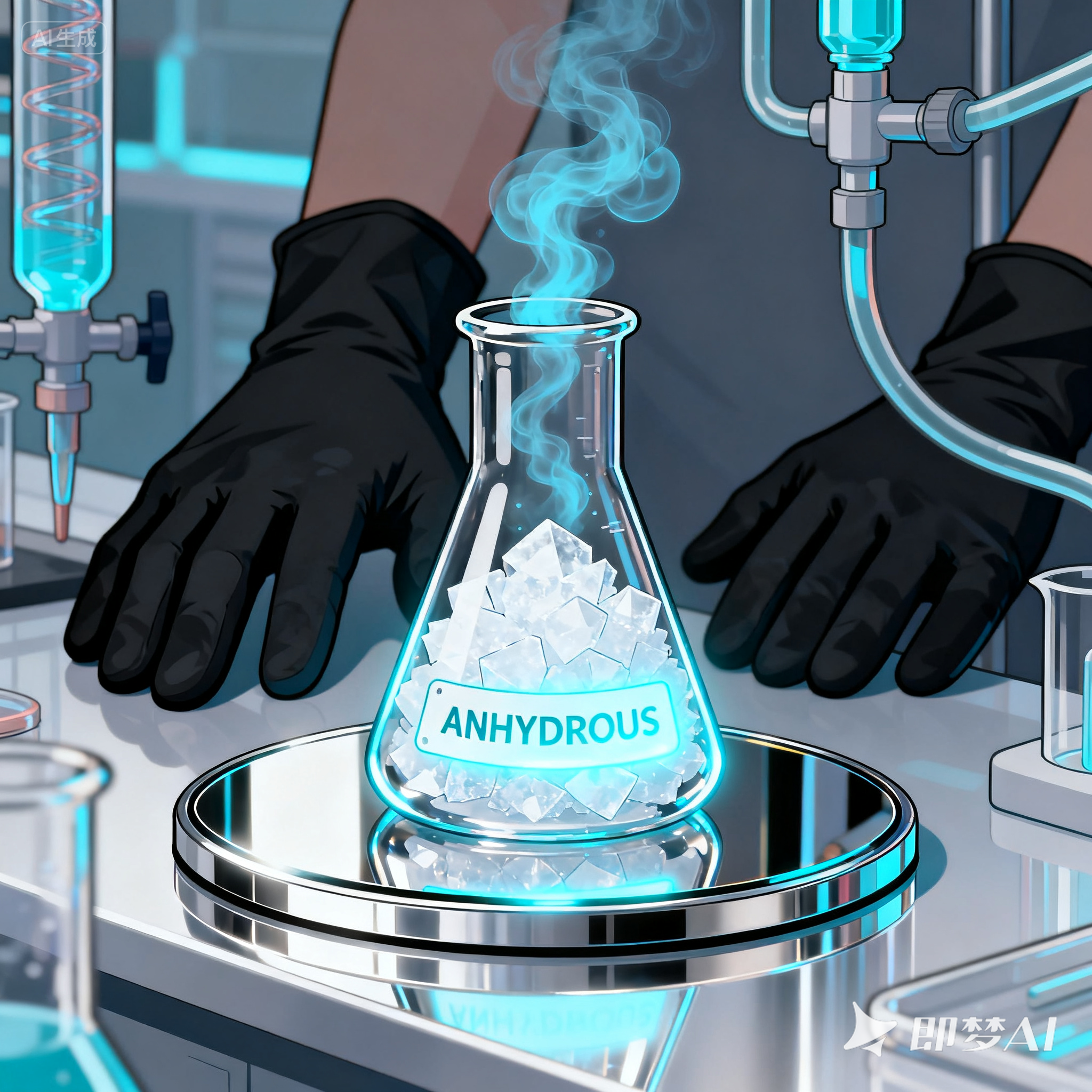 anhydrous是什么意思_anhydrous怎么读_音标æn'haɪdrəs