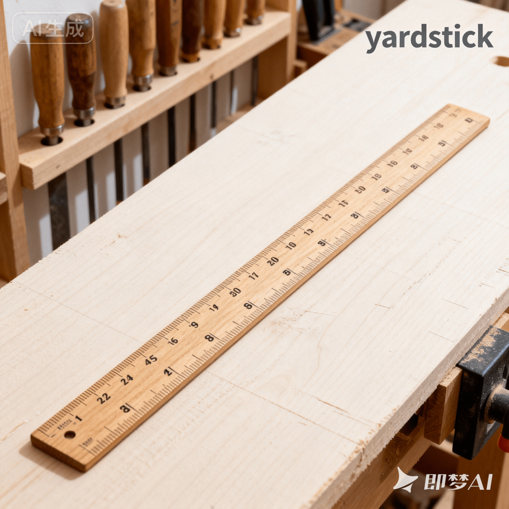 yardstick是什么意思_yardstick怎么读_音标ˈjɑ-dstɪk