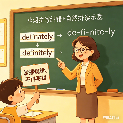 小孩英语单词老是写错怎么办