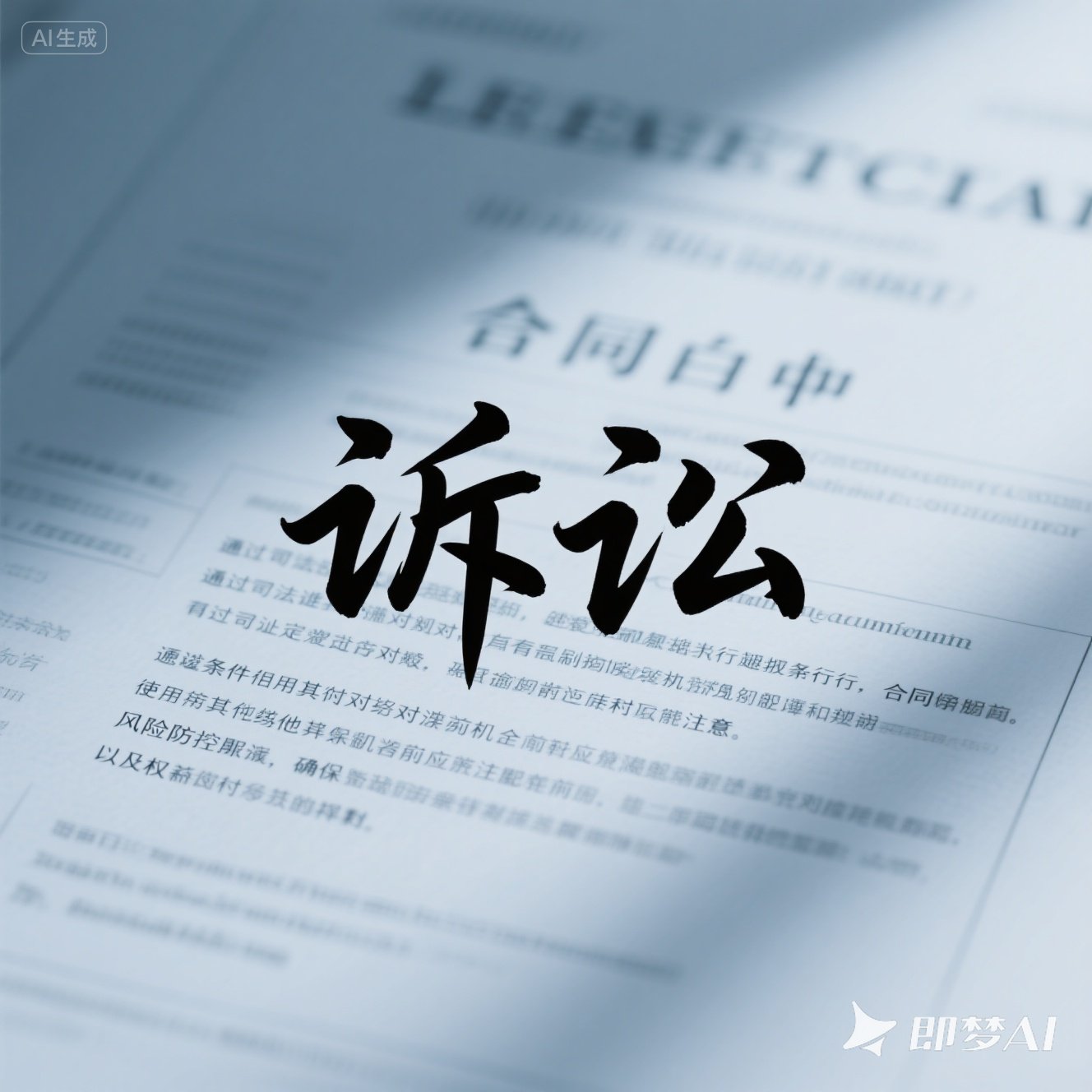 合同中的 “诉讼” 是什么意思？